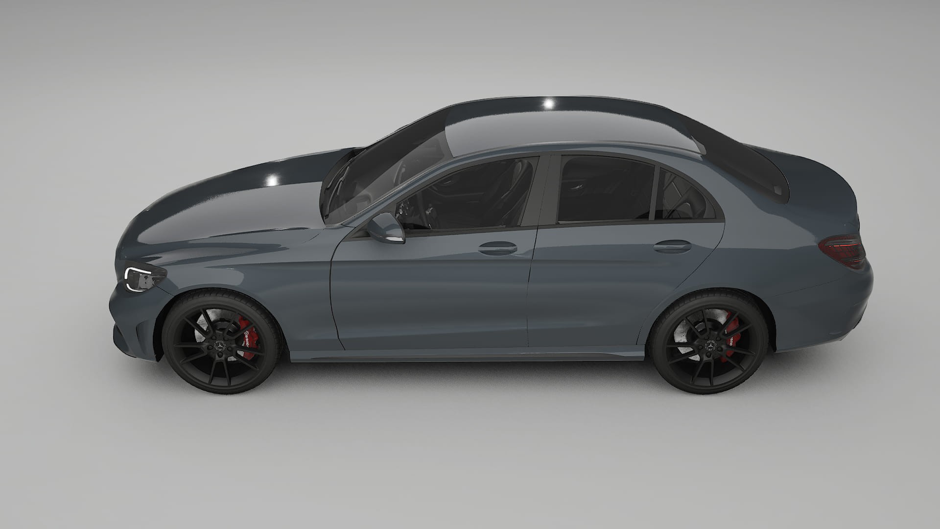 Mercedes C Class W205 AMG sedan TPU Lakbeschermingsfolie | GRANITE Kleurveranderende PPF – Volledig Voorgesneden Kit