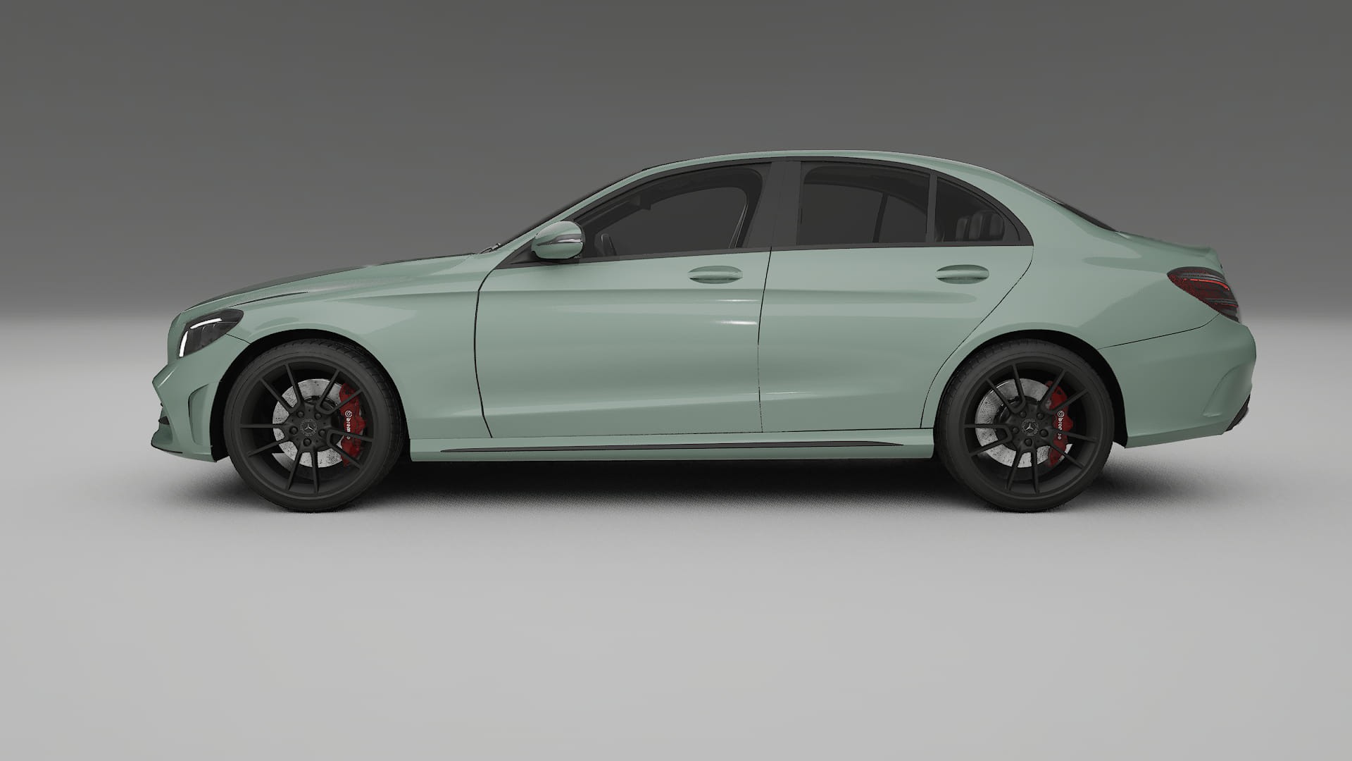 Mercedes C Class W205 AMG sedan TPU Lakbeschermingsfolie | CINDER Kleurveranderende PPF – Volledig Voorgesneden Kit
