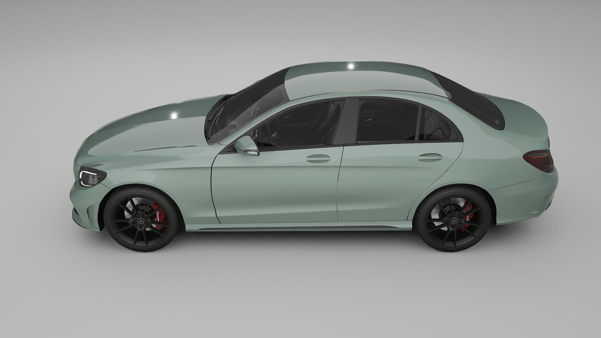 Mercedes C Class W205 AMG sedan TPU Lakbeschermingsfolie | CINDER Kleurveranderende PPF – Volledig Voorgesneden Kit