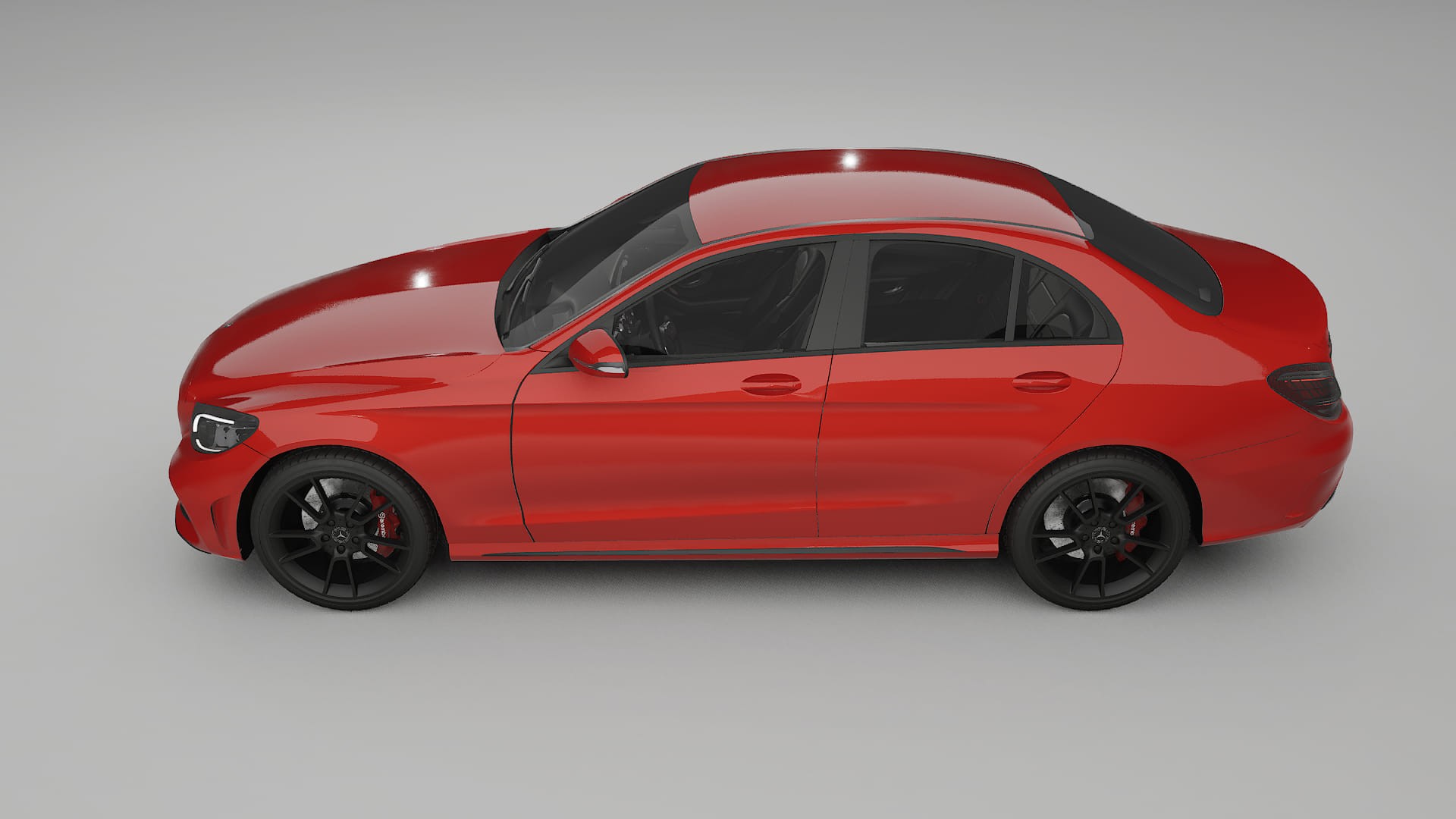 Mercedes C Class W205 AMG sedan TPU Lakbeschermingsfolie | BLAZE Kleurveranderende PPF – Volledig Voorgesneden Kit