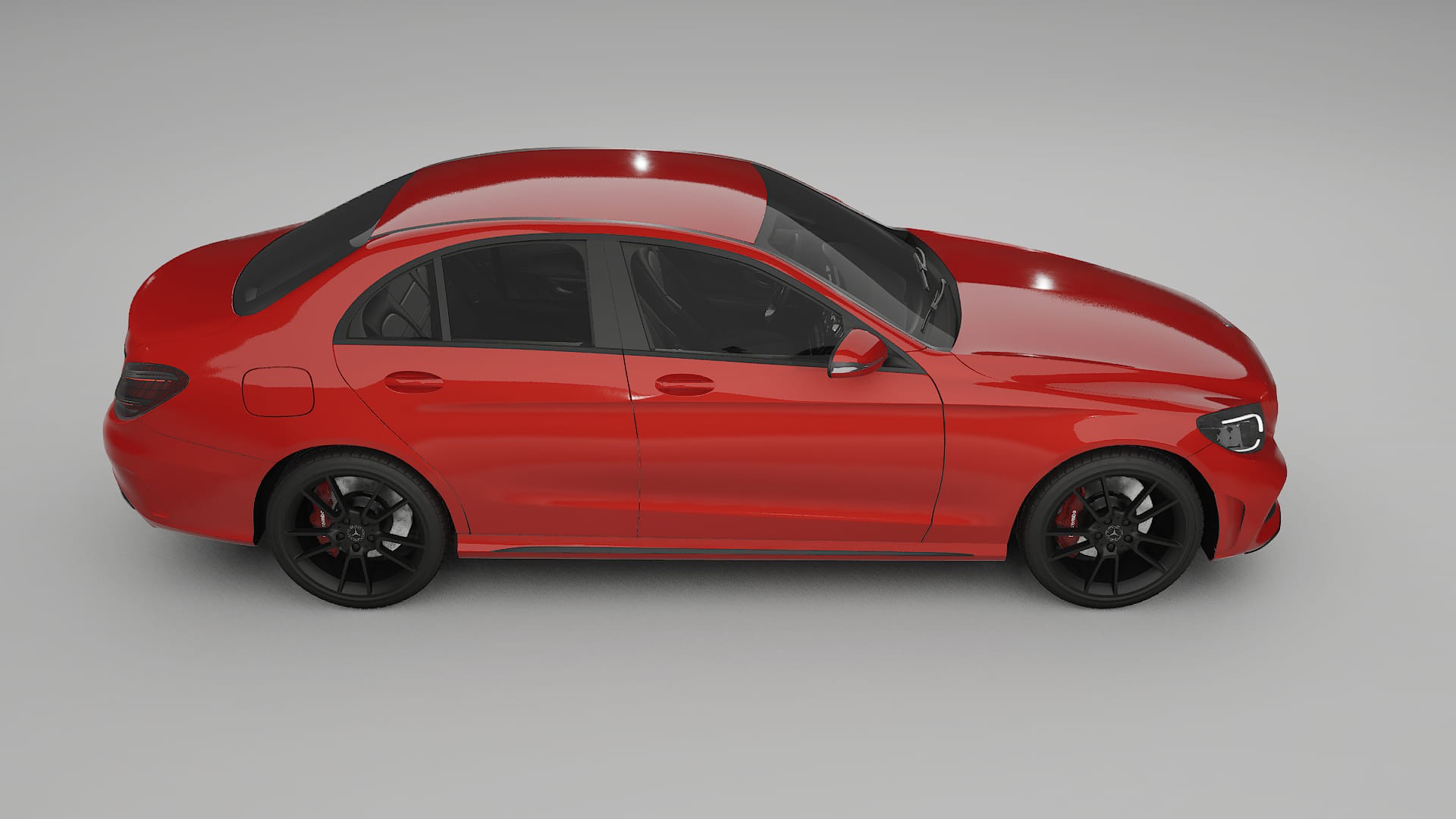 Mercedes C Class W205 AMG sedan TPU Lakbeschermingsfolie | BLAZE Kleurveranderende PPF – Volledig Voorgesneden Kit