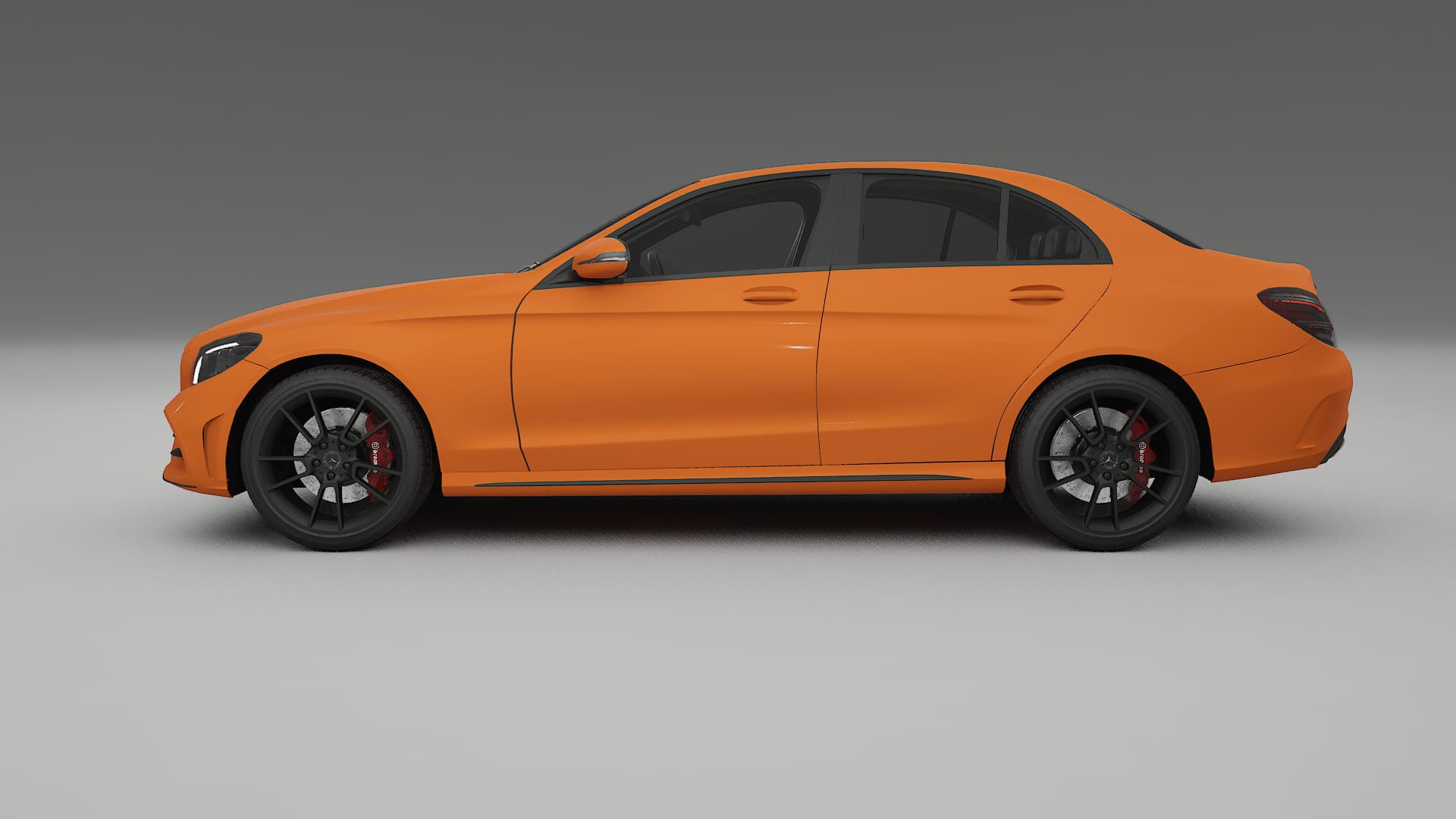 Mercedes C Class W205 AMG sedan TPU Lakbeschermingsfolie | ROCKET Kleurveranderende PPF – Volledig Voorgesneden Kit