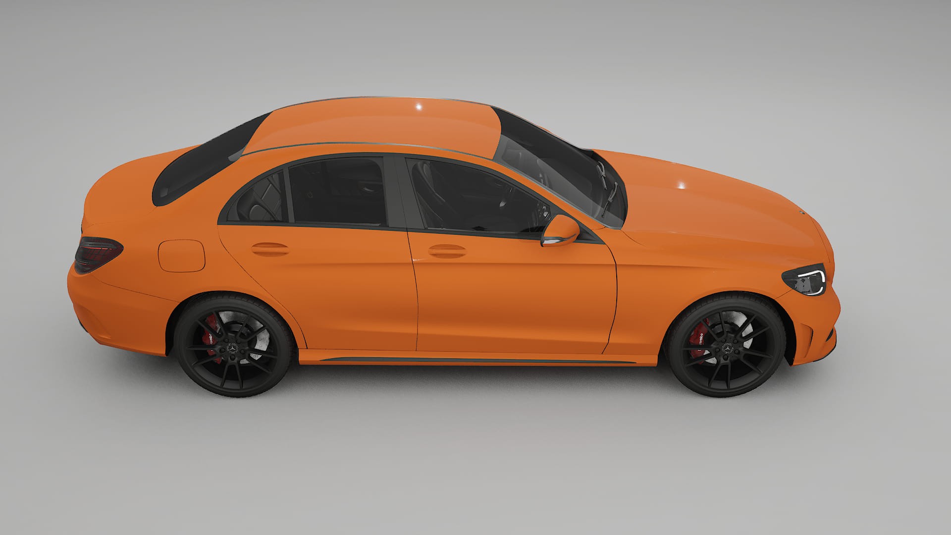 Mercedes C Class W205 AMG sedan TPU Lakbeschermingsfolie | ROCKET Kleurveranderende PPF – Volledig Voorgesneden Kit