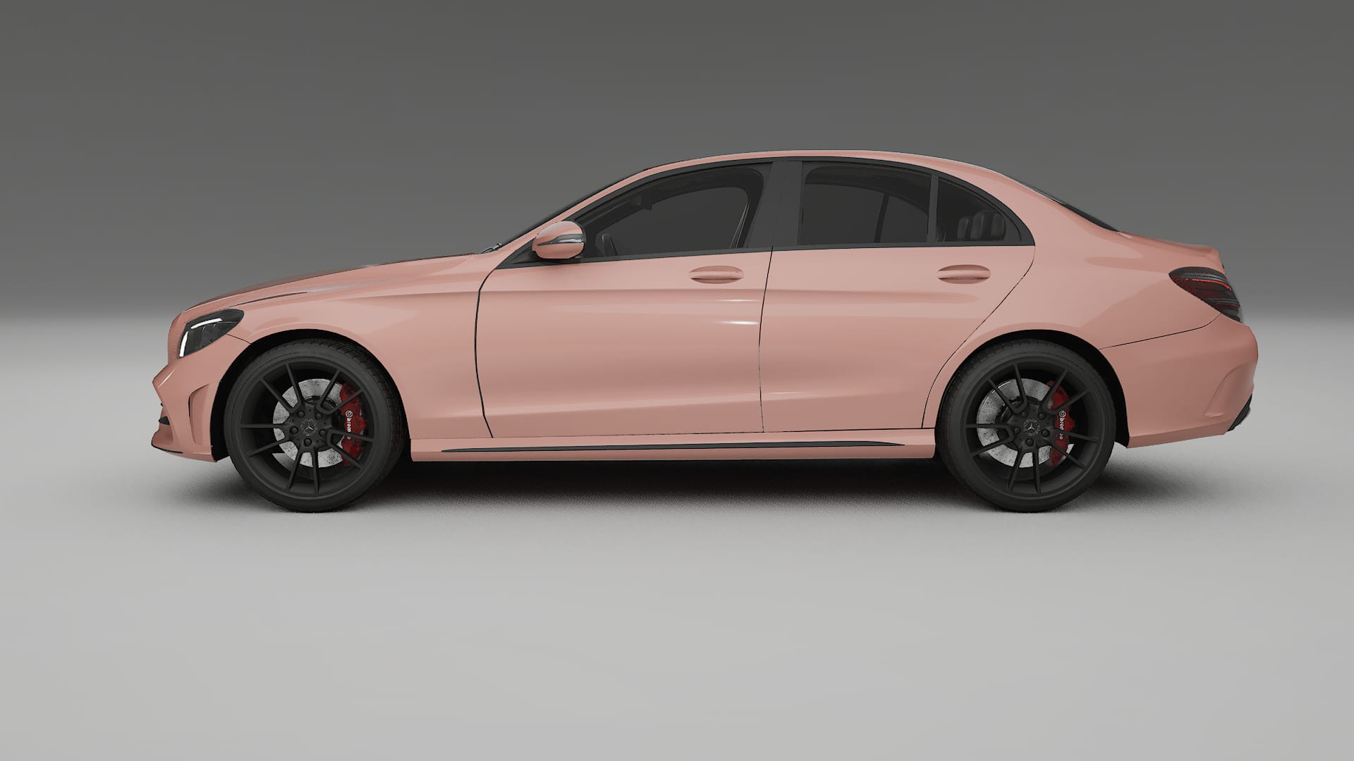 Mercedes C Class W205 AMG sedan TPU Lakbeschermingsfolie | BLUSH Kleurveranderende PPF – Volledig Voorgesneden Kit