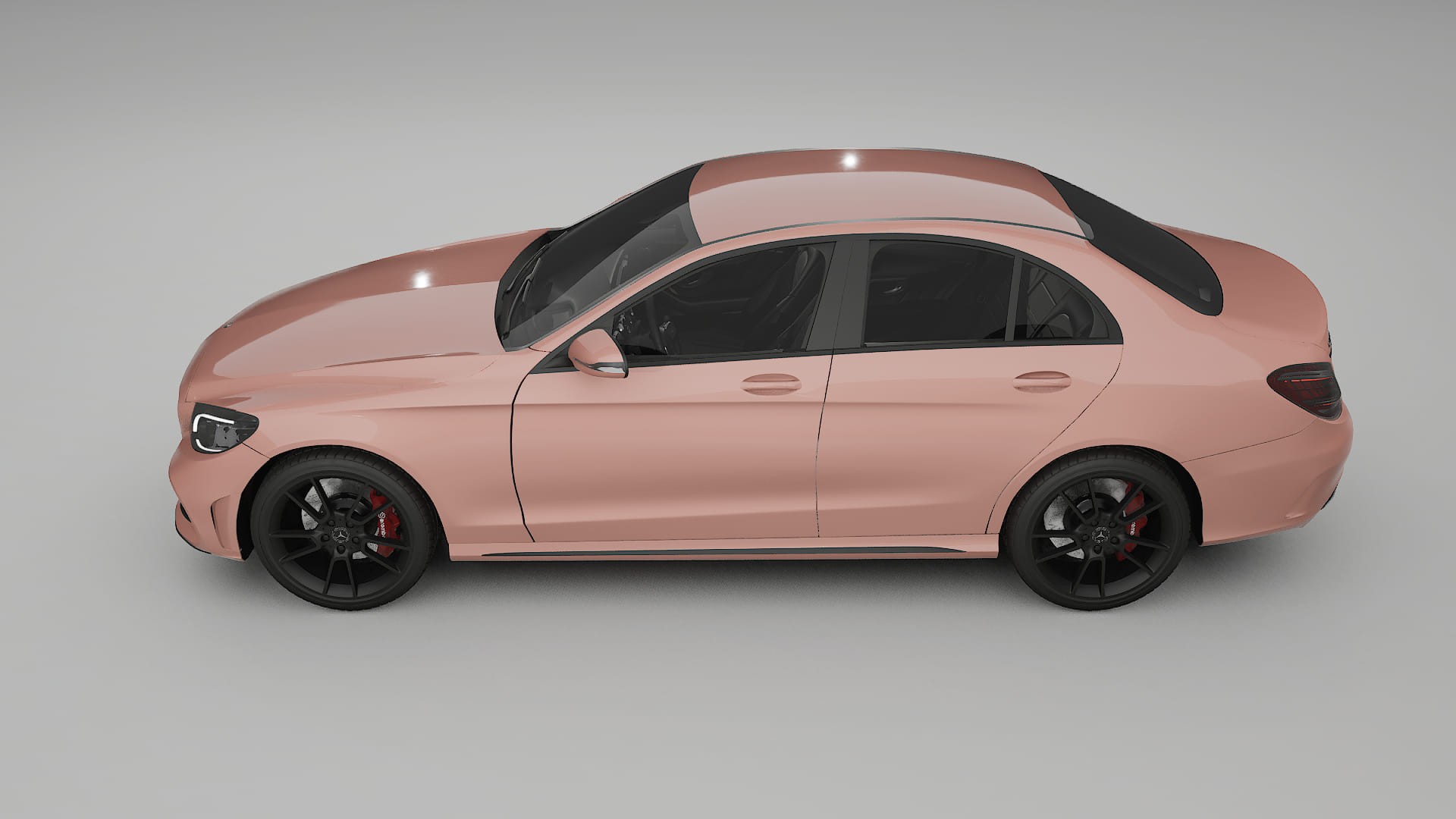 Mercedes C Class W205 AMG sedan TPU Lakbeschermingsfolie | BLUSH Kleurveranderende PPF – Volledig Voorgesneden Kit