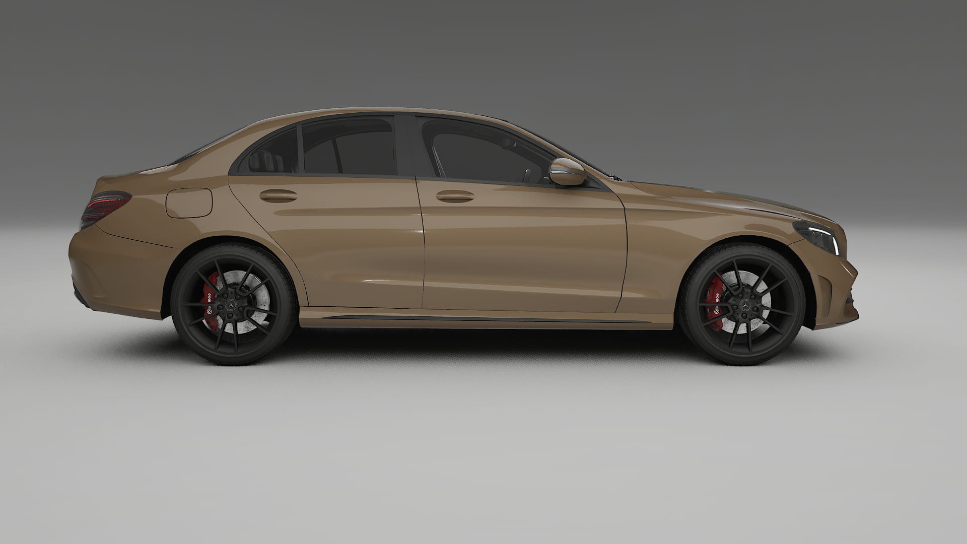 Mercedes C Class W205 AMG sedan TPU Lakbeschermingsfolie | SAHARA Kleurveranderende PPF – Volledig Voorgesneden Kit