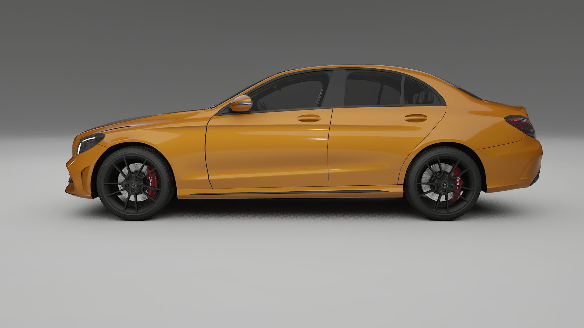 Mercedes C Class W205 AMG sedan TPU Lakbeschermingsfolie | DAISY Kleurveranderende PPF – Volledig Voorgesneden Kit