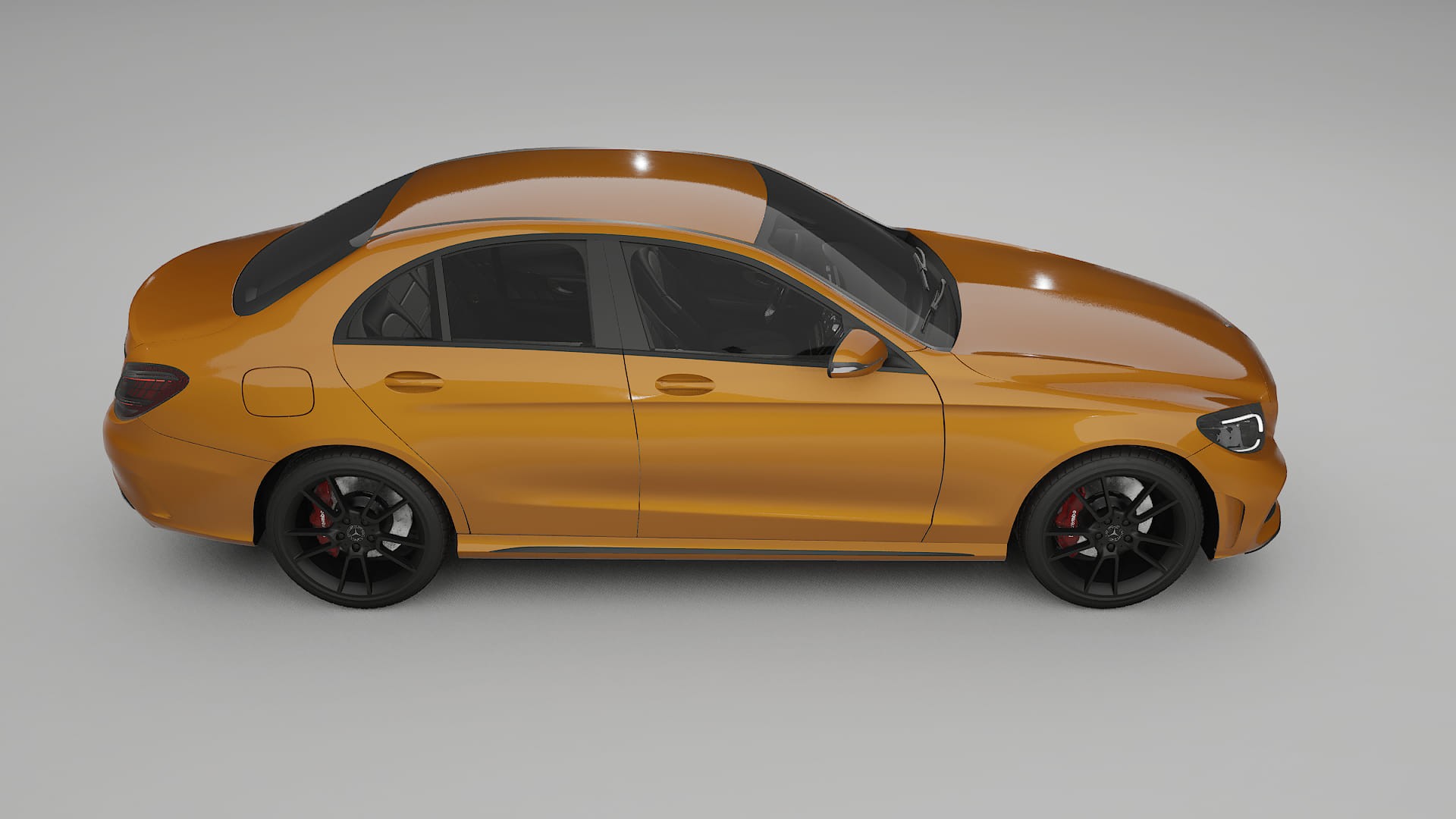 Mercedes C Class W205 AMG sedan TPU Lakbeschermingsfolie | DAISY Kleurveranderende PPF – Volledig Voorgesneden Kit