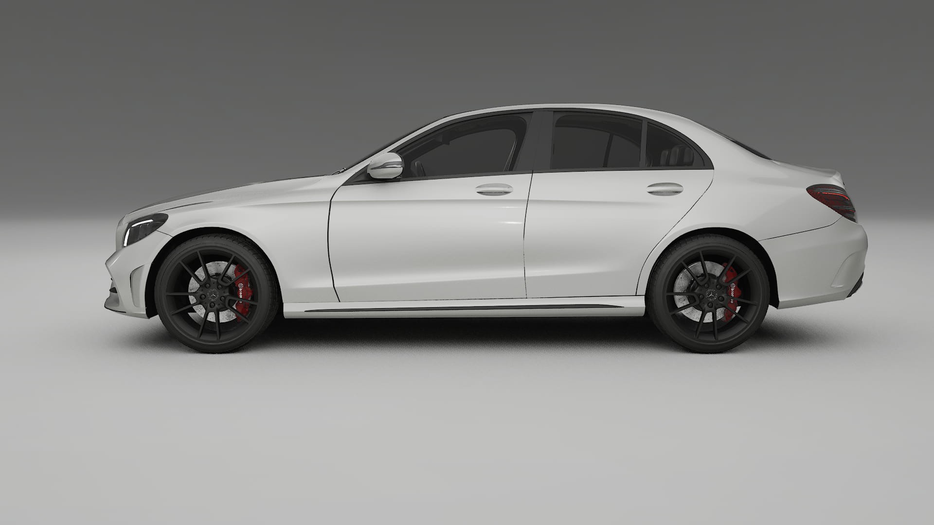 Mercedes C Class W205 AMG sedan TPU Lakbeschermingsfolie | PEARL Kleurveranderende PPF – Volledig Voorgesneden Kit