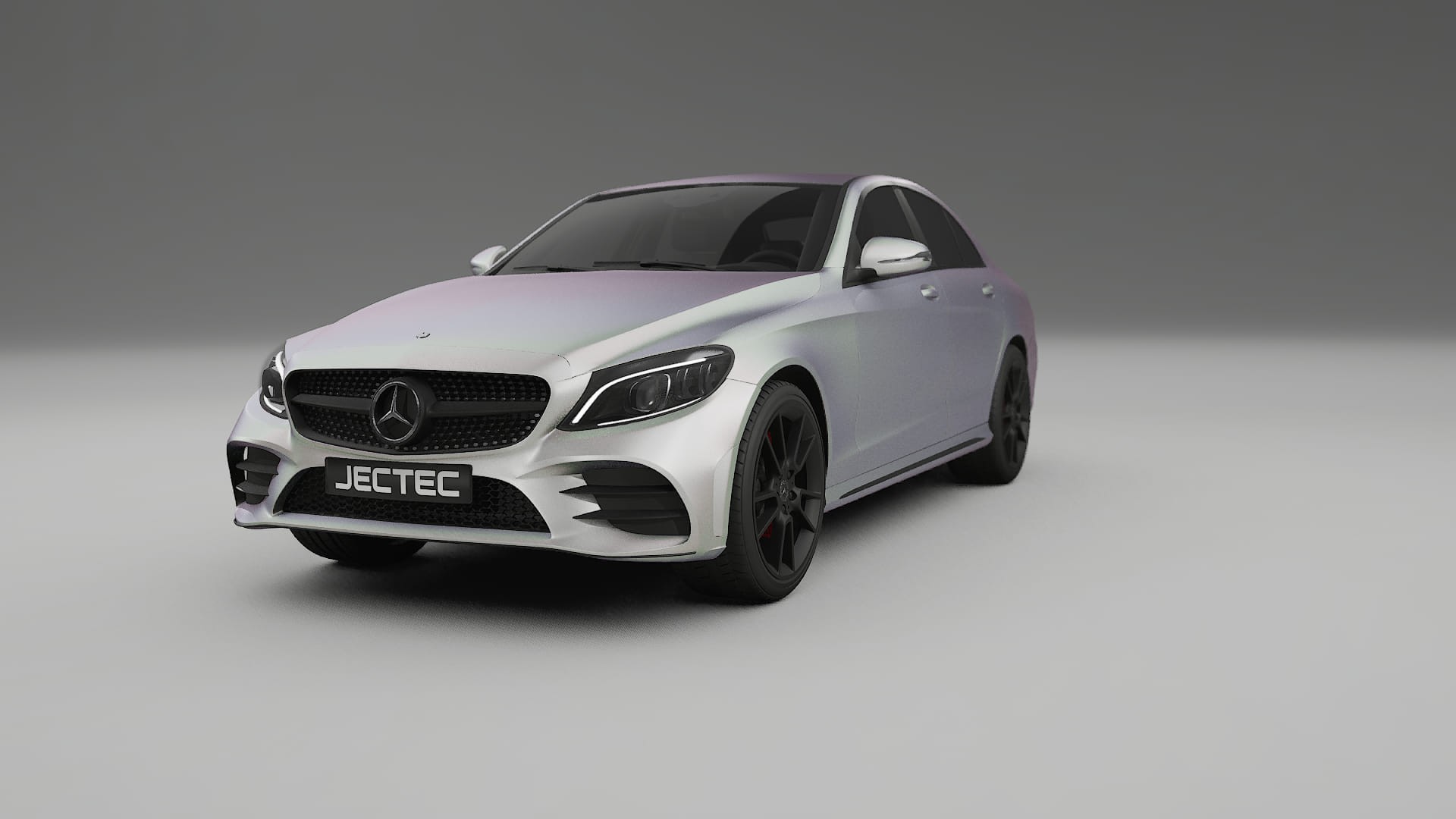 Mercedes C Class W205 AMG sedan TPU Lakbeschermingsfolie | NEBULA Kleurveranderende PPF – Volledig Voorgesneden Kit