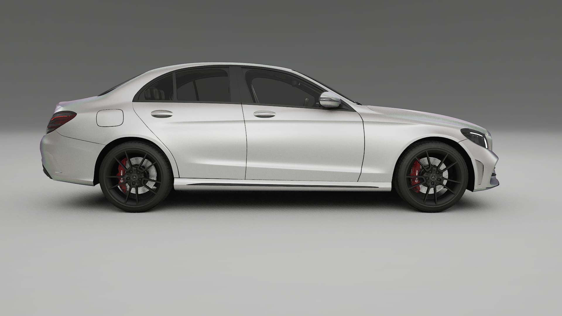 Mercedes C Class W205 AMG sedan TPU Lakbeschermingsfolie | NEBULA Kleurveranderende PPF – Volledig Voorgesneden Kit
