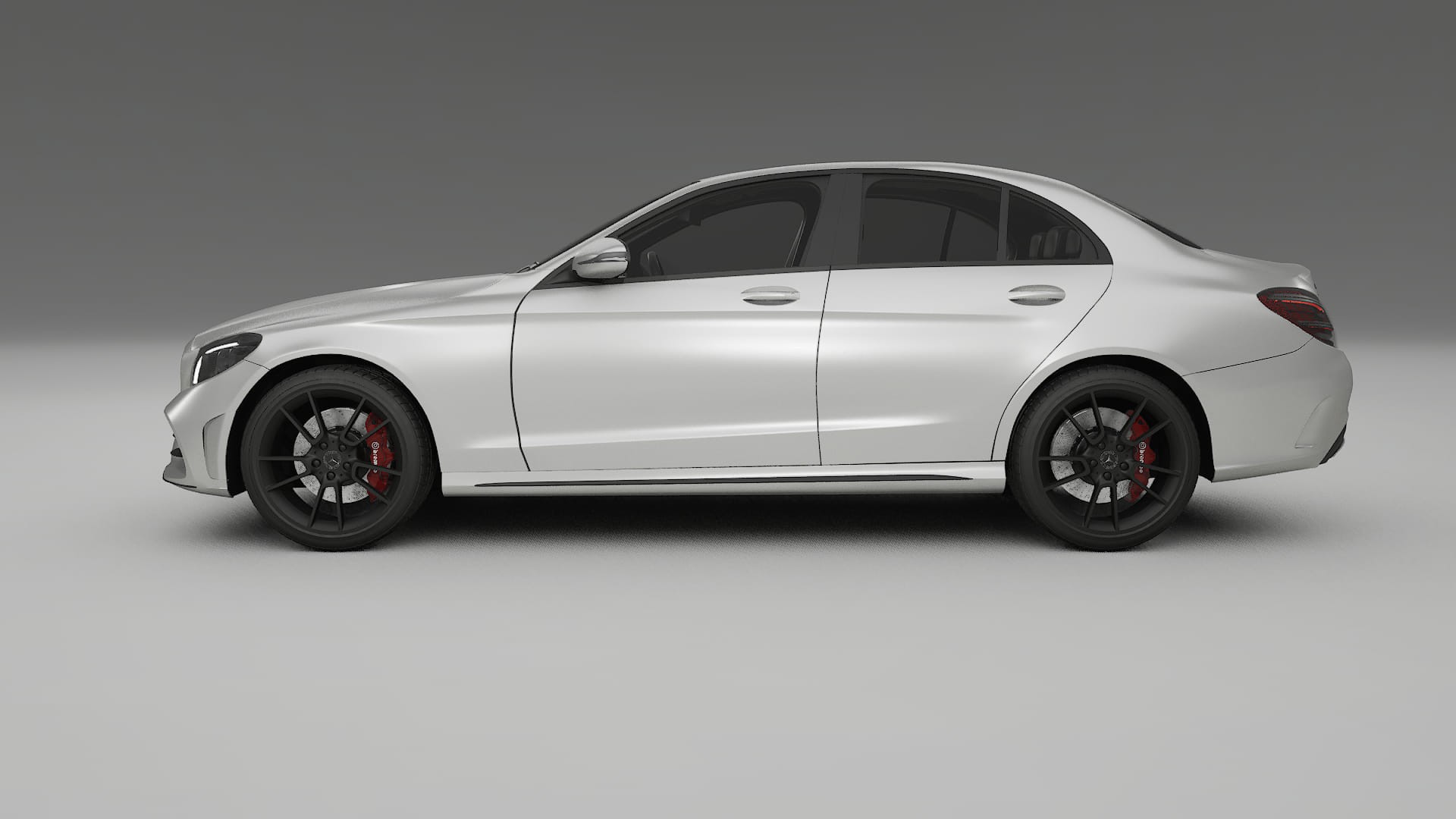 Mercedes C Class W205 AMG sedan TPU Lakbeschermingsfolie | OPAL Kleurveranderende PPF – Volledig Voorgesneden Kit