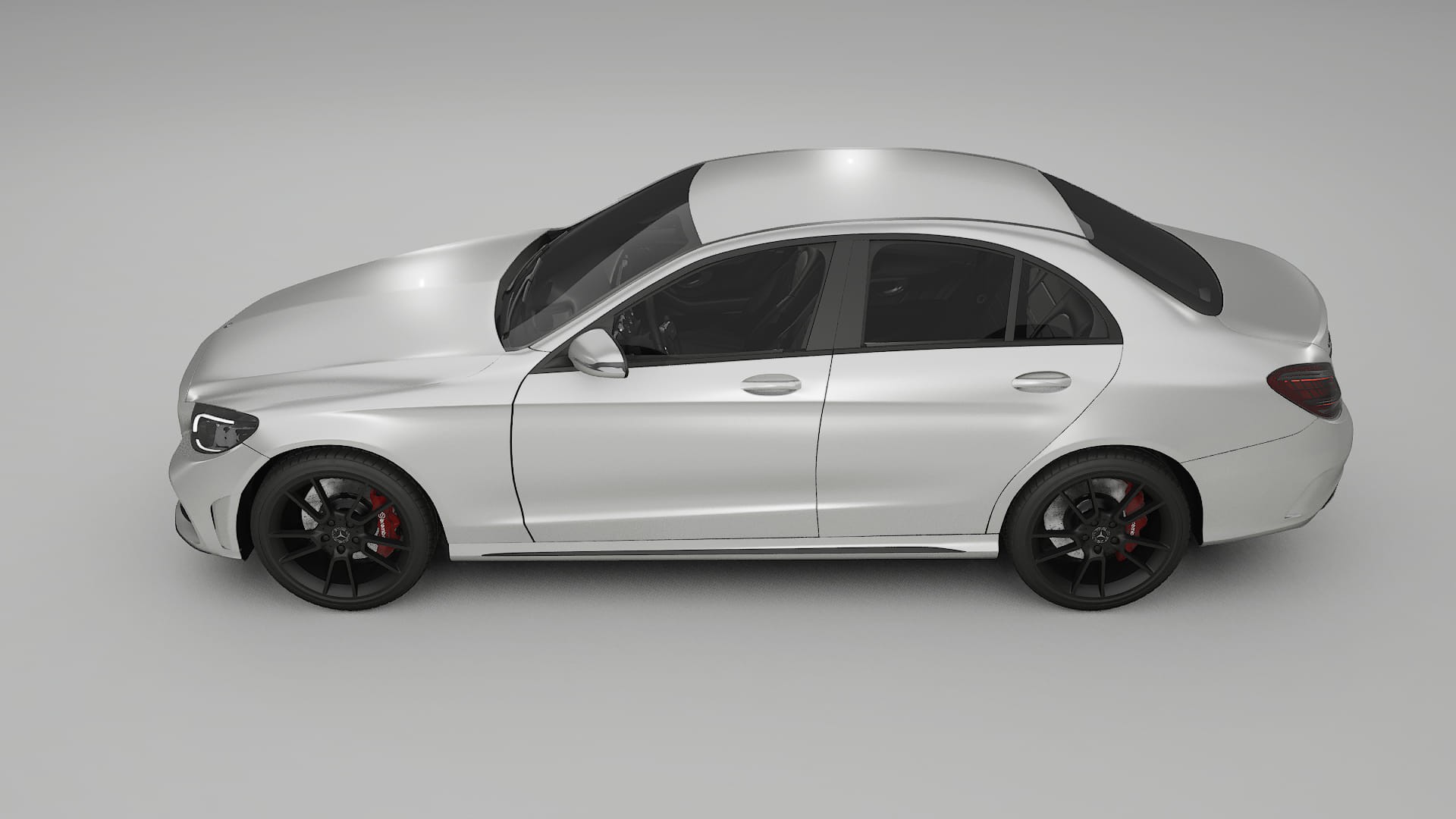 Mercedes C Class W205 AMG sedan TPU Lakbeschermingsfolie | OPAL Kleurveranderende PPF – Volledig Voorgesneden Kit
