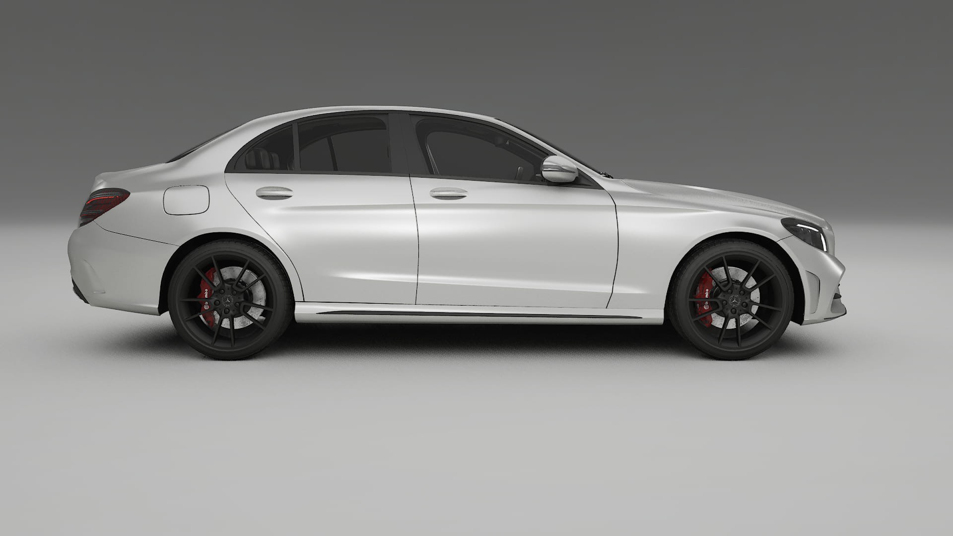 Mercedes C Class W205 AMG sedan TPU Lakbeschermingsfolie | OPAL Kleurveranderende PPF – Volledig Voorgesneden Kit