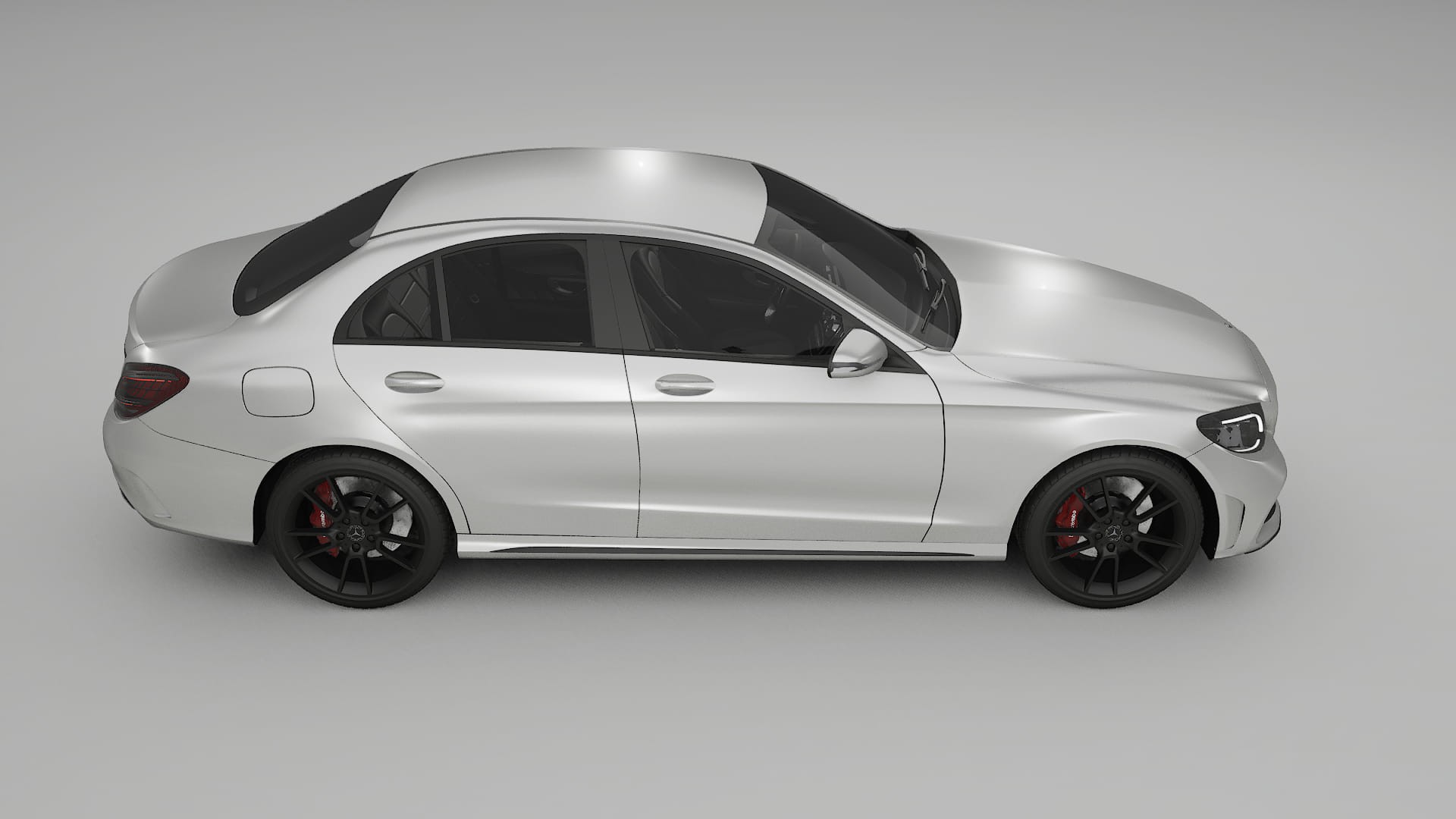 Mercedes C Class W205 AMG sedan TPU Lakbeschermingsfolie | OPAL Kleurveranderende PPF – Volledig Voorgesneden Kit