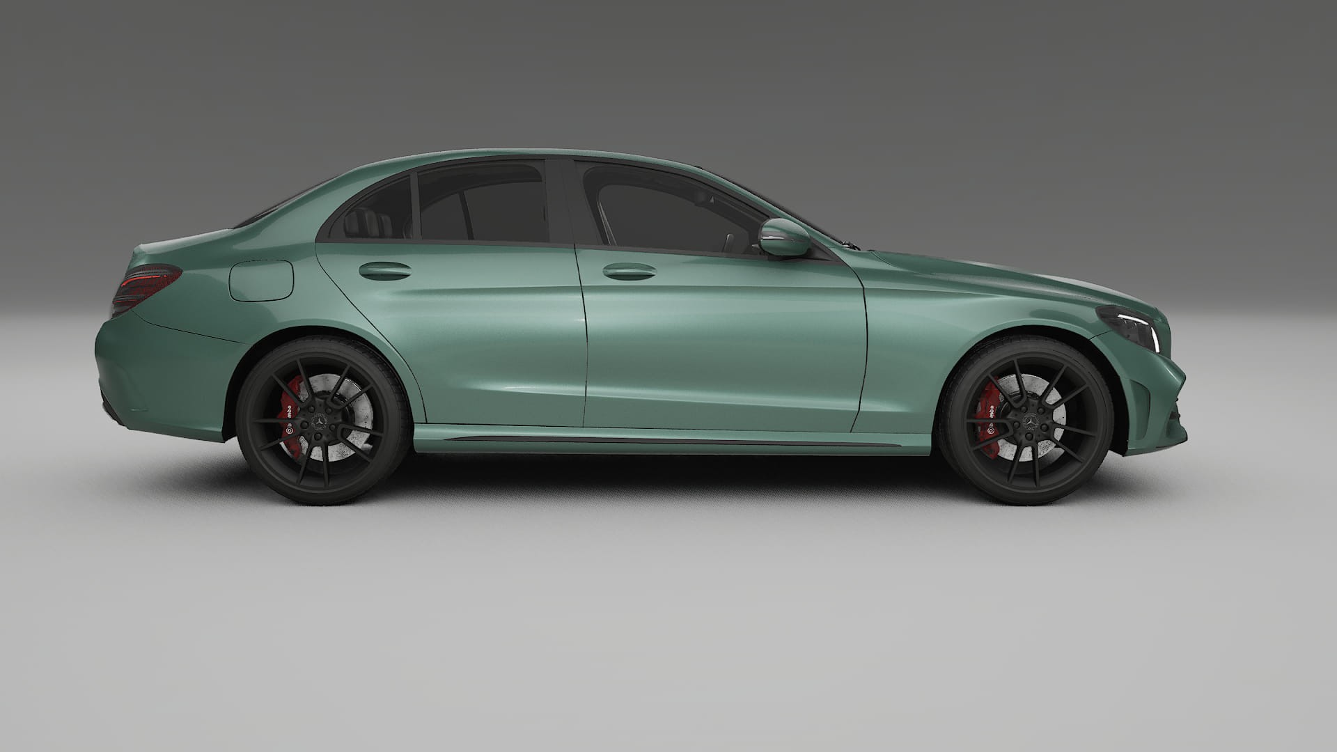 Mercedes C Class W205 AMG sedan TPU Lakbeschermingsfolie | EVERGREEN Kleurveranderende PPF – Volledig Voorgesneden Kit