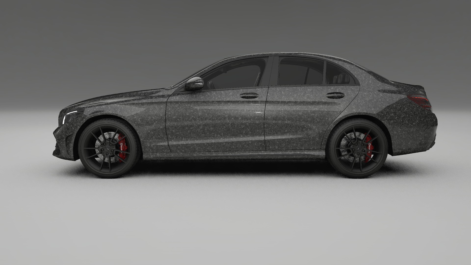 Mercedes C Class W205 AMG sedan TPU Lakbeschermingsfolie | FORGED S Kleurveranderende PPF – Volledig Voorgesneden Kit