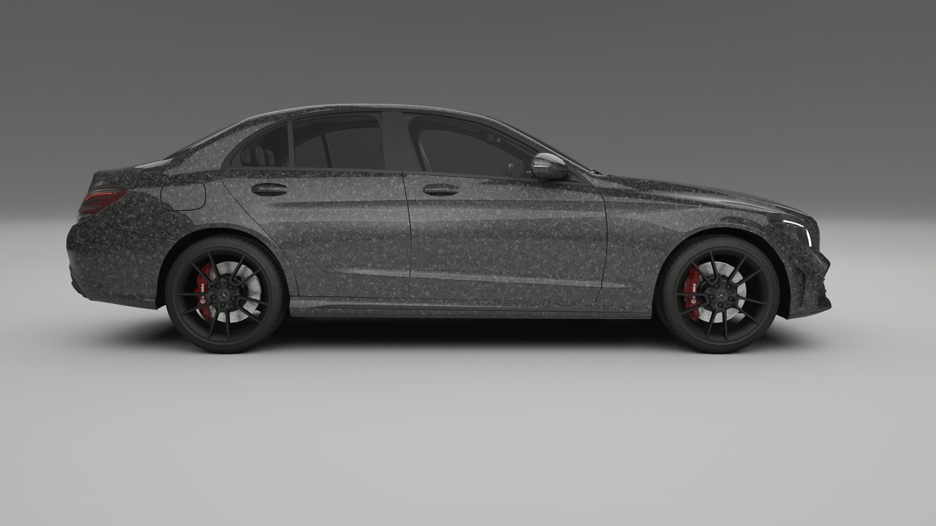 Mercedes C Class W205 AMG sedan TPU Lakbeschermingsfolie | FORGED S Kleurveranderende PPF – Volledig Voorgesneden Kit