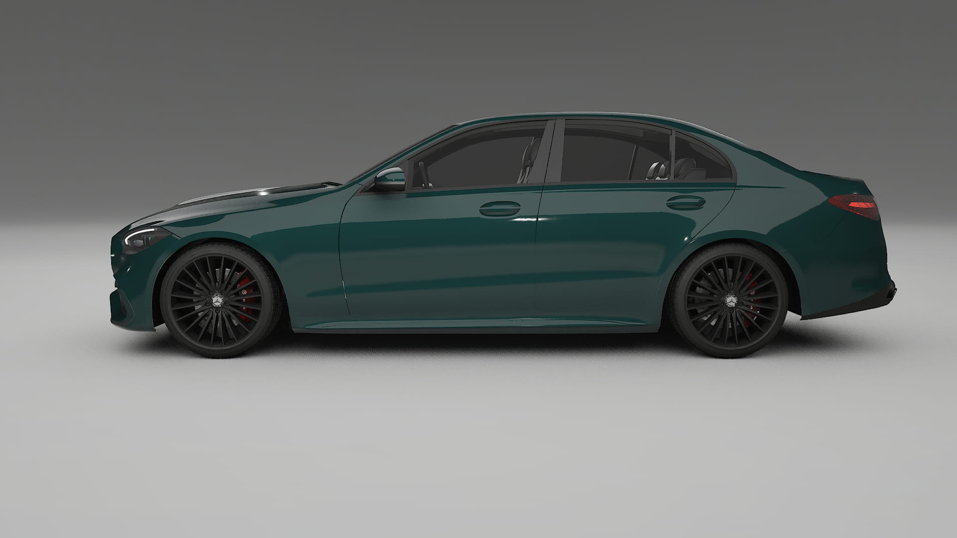 Mercedes C Class W206 TPU Lakbeschermingsfolie | INFERNO Kleurveranderende PPF – Volledig Voorgesneden Kit