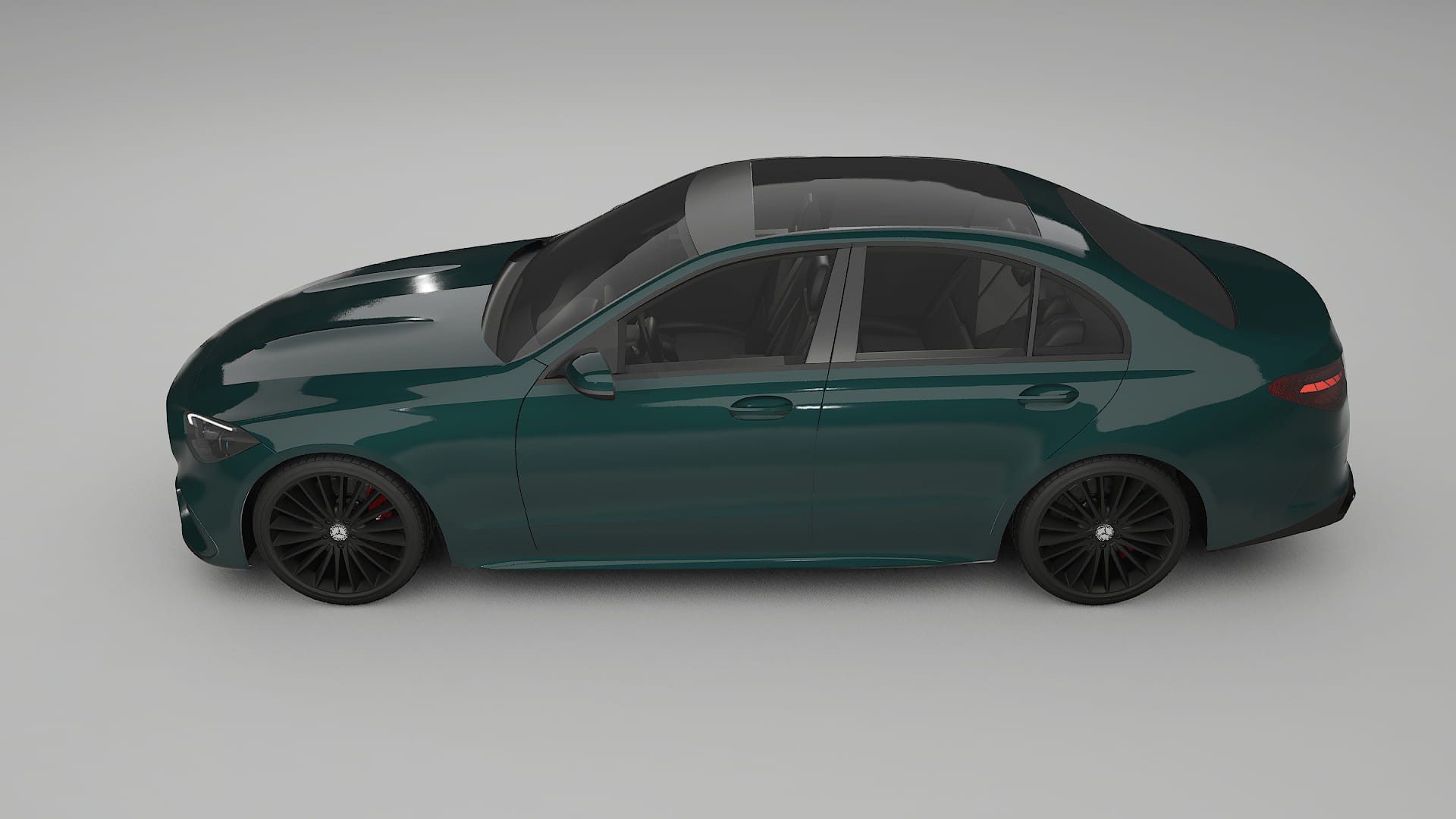 Mercedes C Class W206 TPU Lakbeschermingsfolie | INFERNO Kleurveranderende PPF – Volledig Voorgesneden Kit