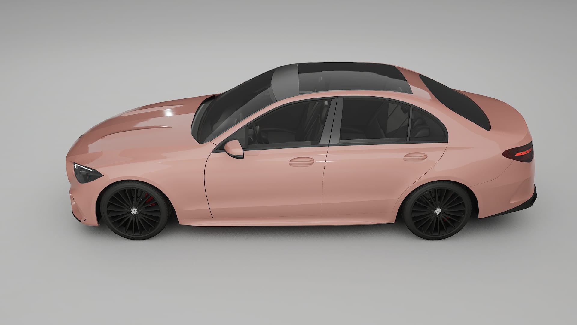 Mercedes C Class W206 TPU Lakbeschermingsfolie | BLUSH Kleurveranderende PPF – Volledig Voorgesneden Kit
