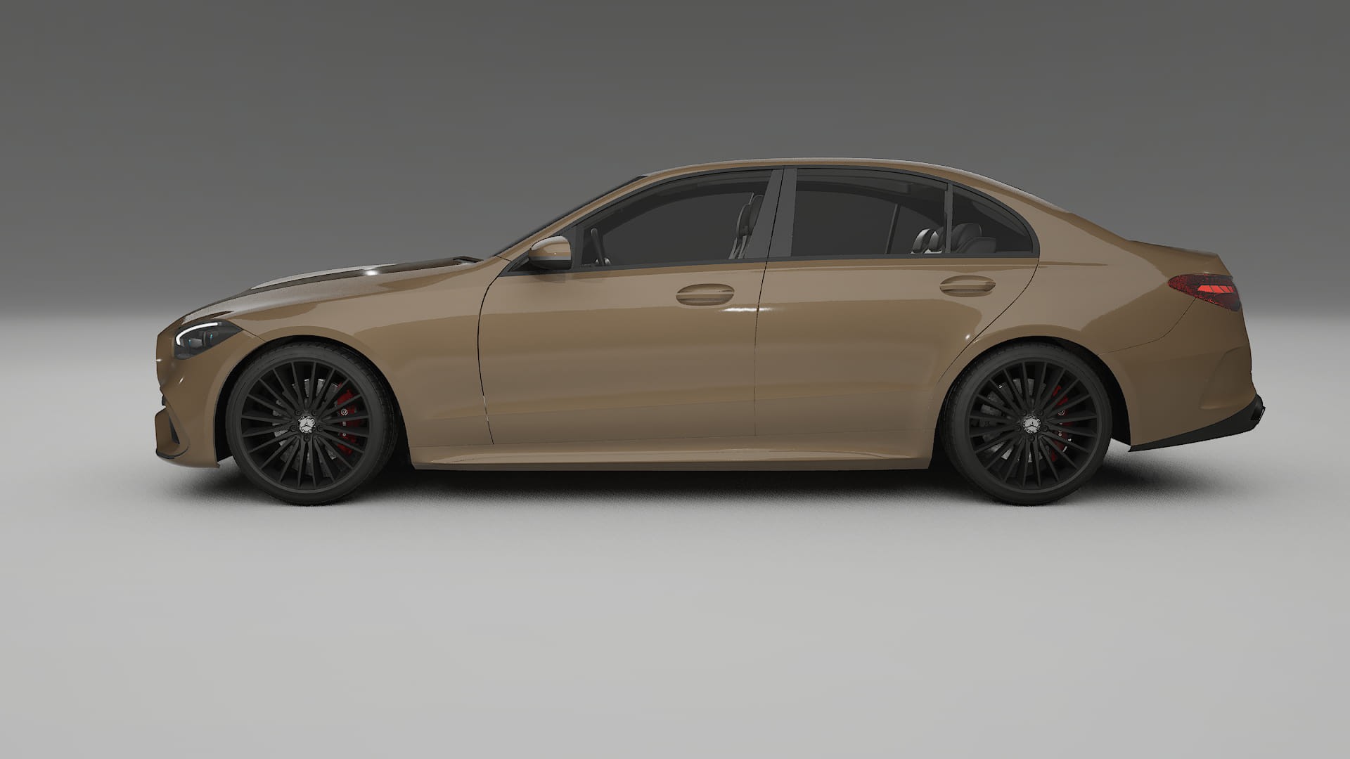 Mercedes C Class W206 TPU Lakbeschermingsfolie | SAHARA Kleurveranderende PPF – Volledig Voorgesneden Kit