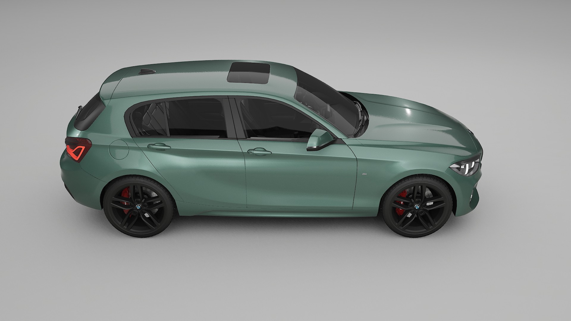 BMW 1 F20 facelift LCI TPU Lakbeschermingsfolie | EVERGREEN Kleurveranderende PPF – Volledig Voorgesneden Kit