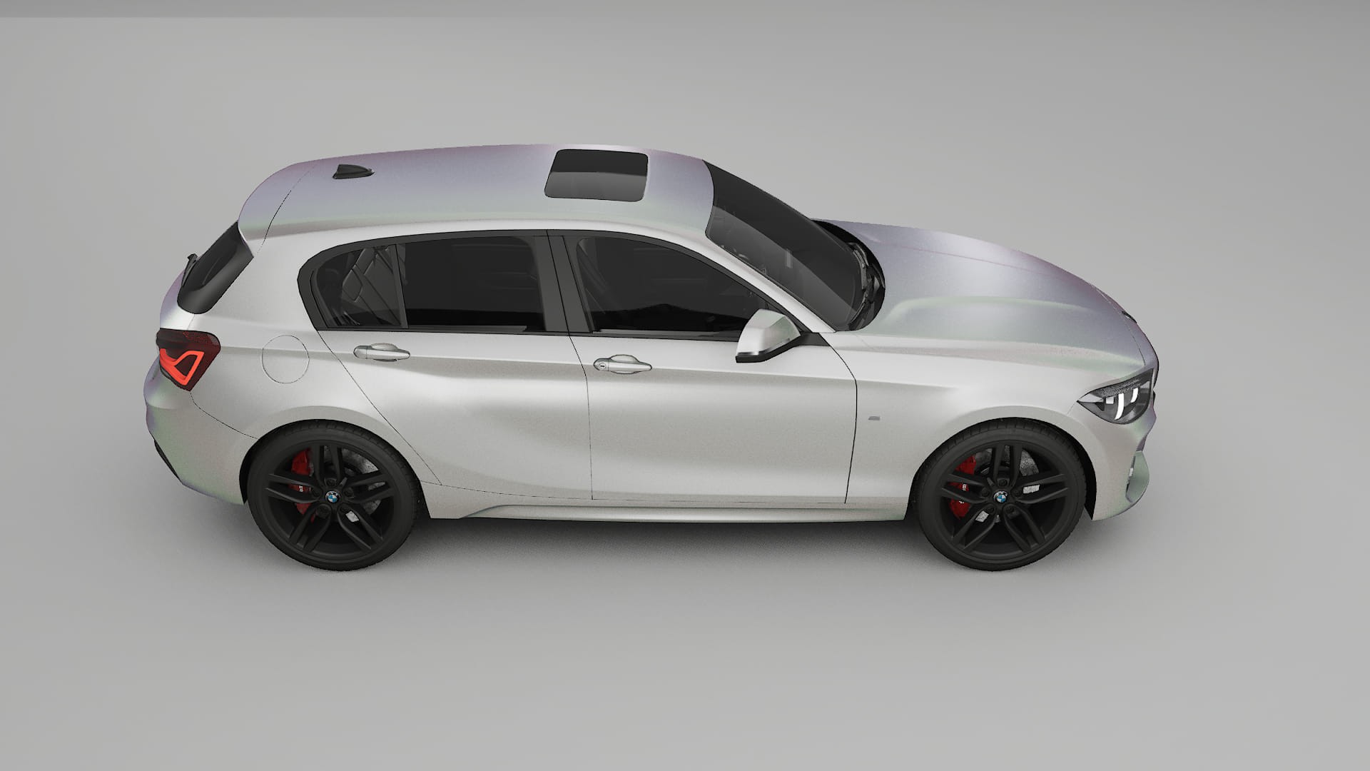 BMW 1 F20 facelift LCI TPU Lakbeschermingsfolie | NEBULA Kleurveranderende PPF – Volledig Voorgesneden Kit