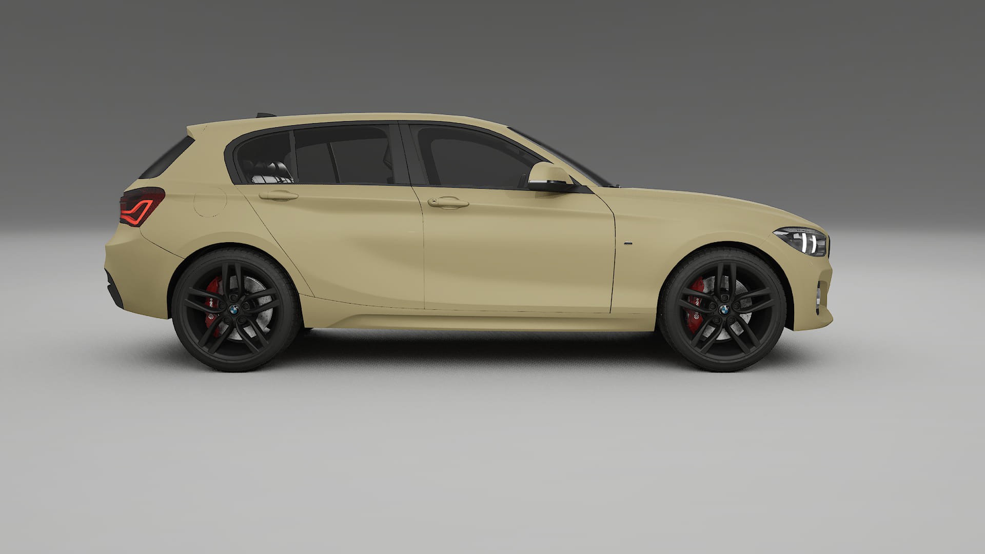 BMW 1 F20 facelift LCI TPU Lakbeschermingsfolie | SAND Kleurveranderende PPF – Volledig Voorgesneden Kit