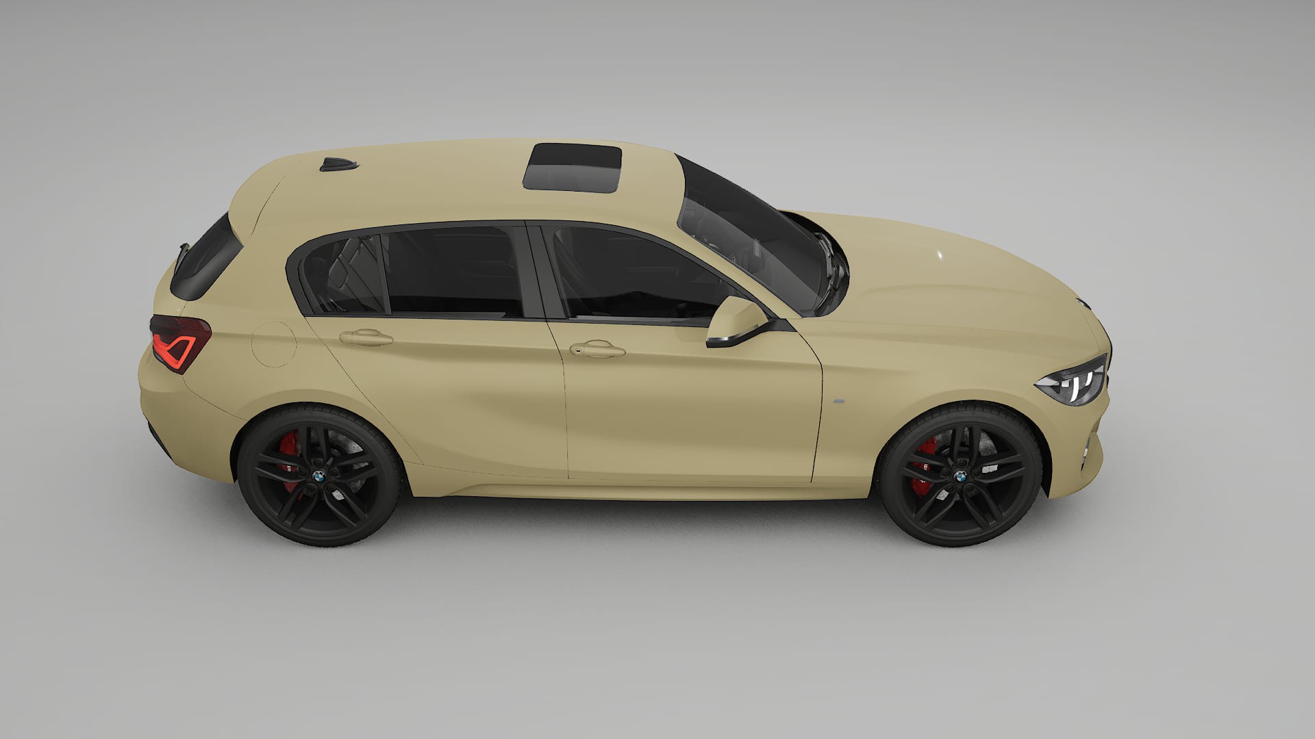 BMW 1 F20 facelift LCI TPU Lakbeschermingsfolie | SAND Kleurveranderende PPF – Volledig Voorgesneden Kit