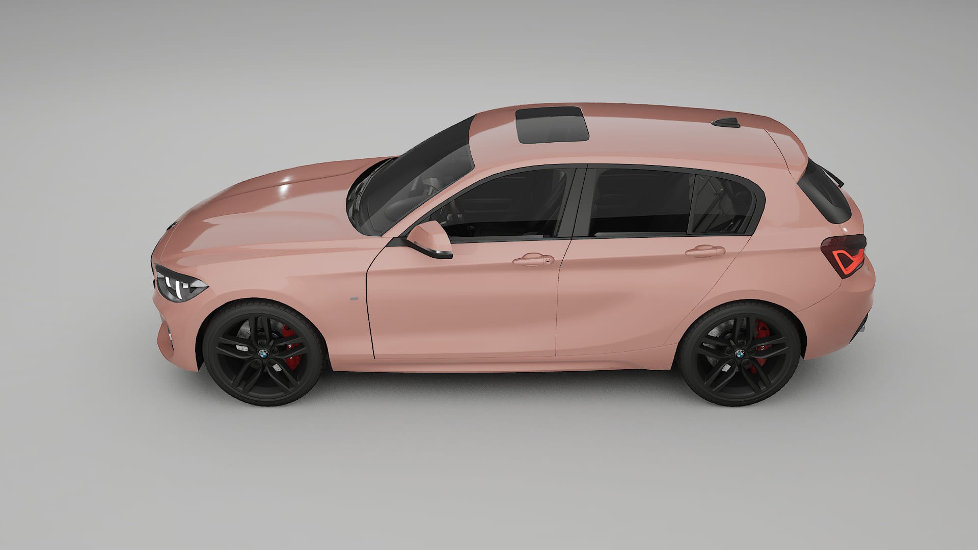 BMW 1 F20 facelift LCI TPU Lakbeschermingsfolie | BLUSH Kleurveranderende PPF – Volledig Voorgesneden Kit