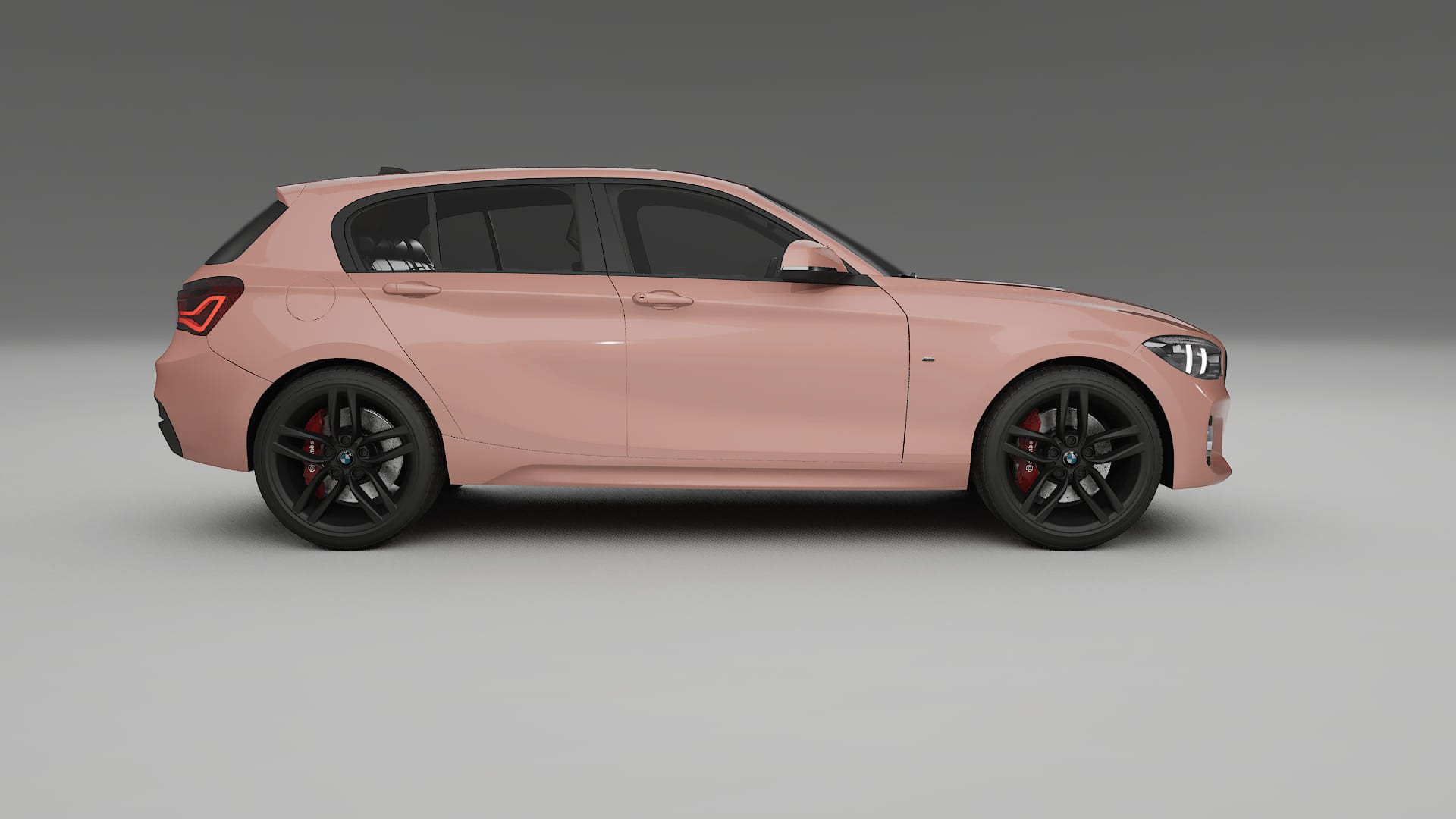BMW 1 F20 facelift LCI TPU Lakbeschermingsfolie | BLUSH Kleurveranderende PPF – Volledig Voorgesneden Kit