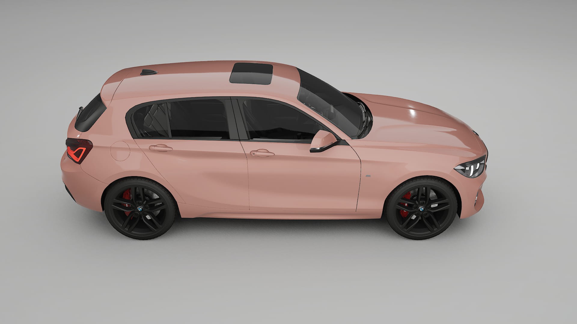 BMW 1 F20 facelift LCI TPU Lakbeschermingsfolie | BLUSH Kleurveranderende PPF – Volledig Voorgesneden Kit