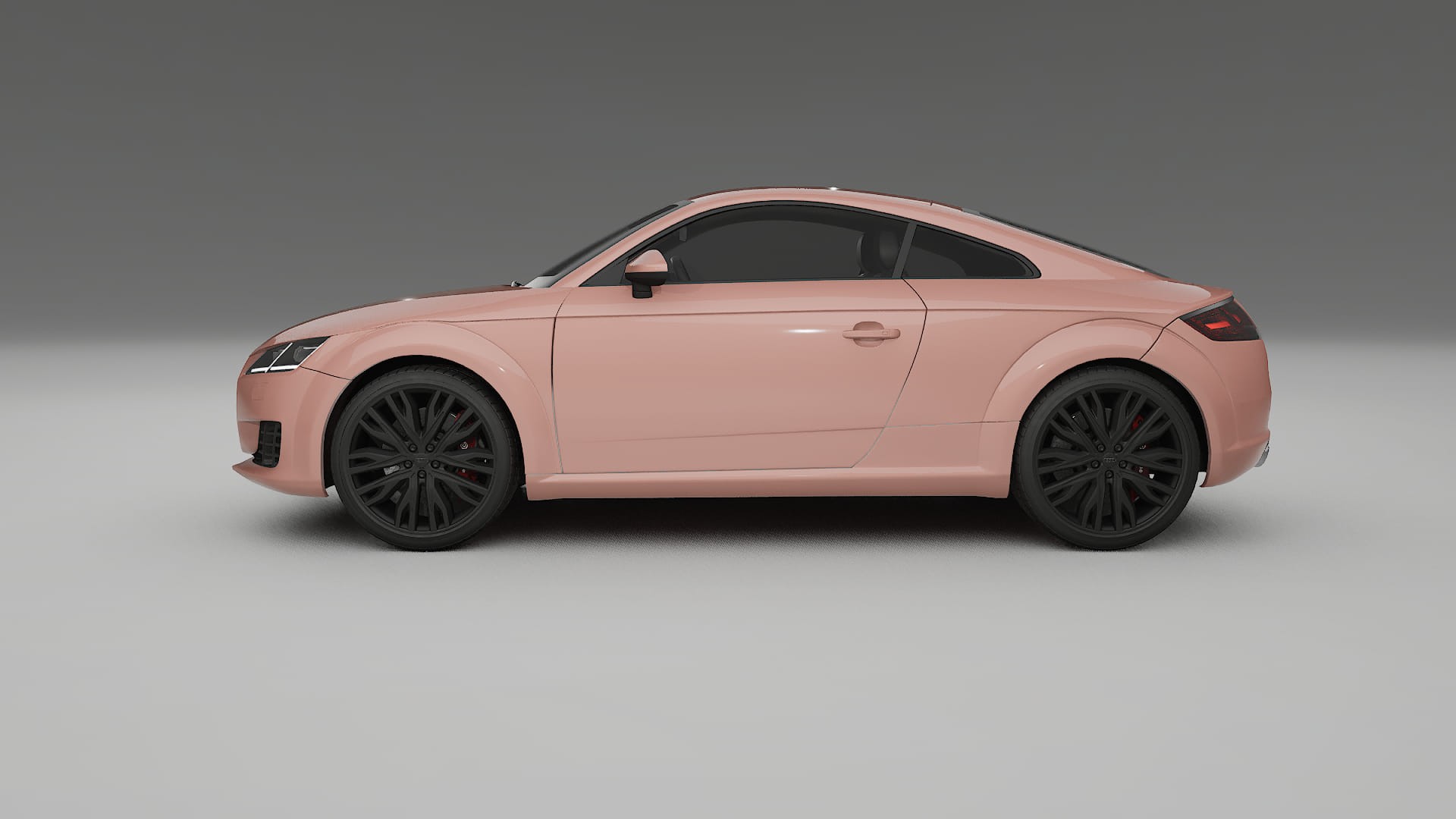 Audi TT Coupe 8S prefacelift pre LCI TPU Lakbeschermingsfolie | BLUSH Kleurveranderende PPF – Volledig Voorgesneden Kit