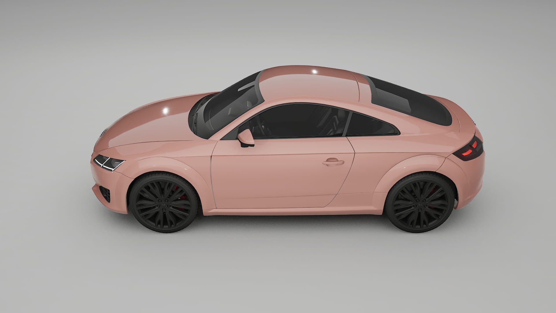 Audi TT Coupe 8S prefacelift pre LCI TPU Lakbeschermingsfolie | BLUSH Kleurveranderende PPF – Volledig Voorgesneden Kit