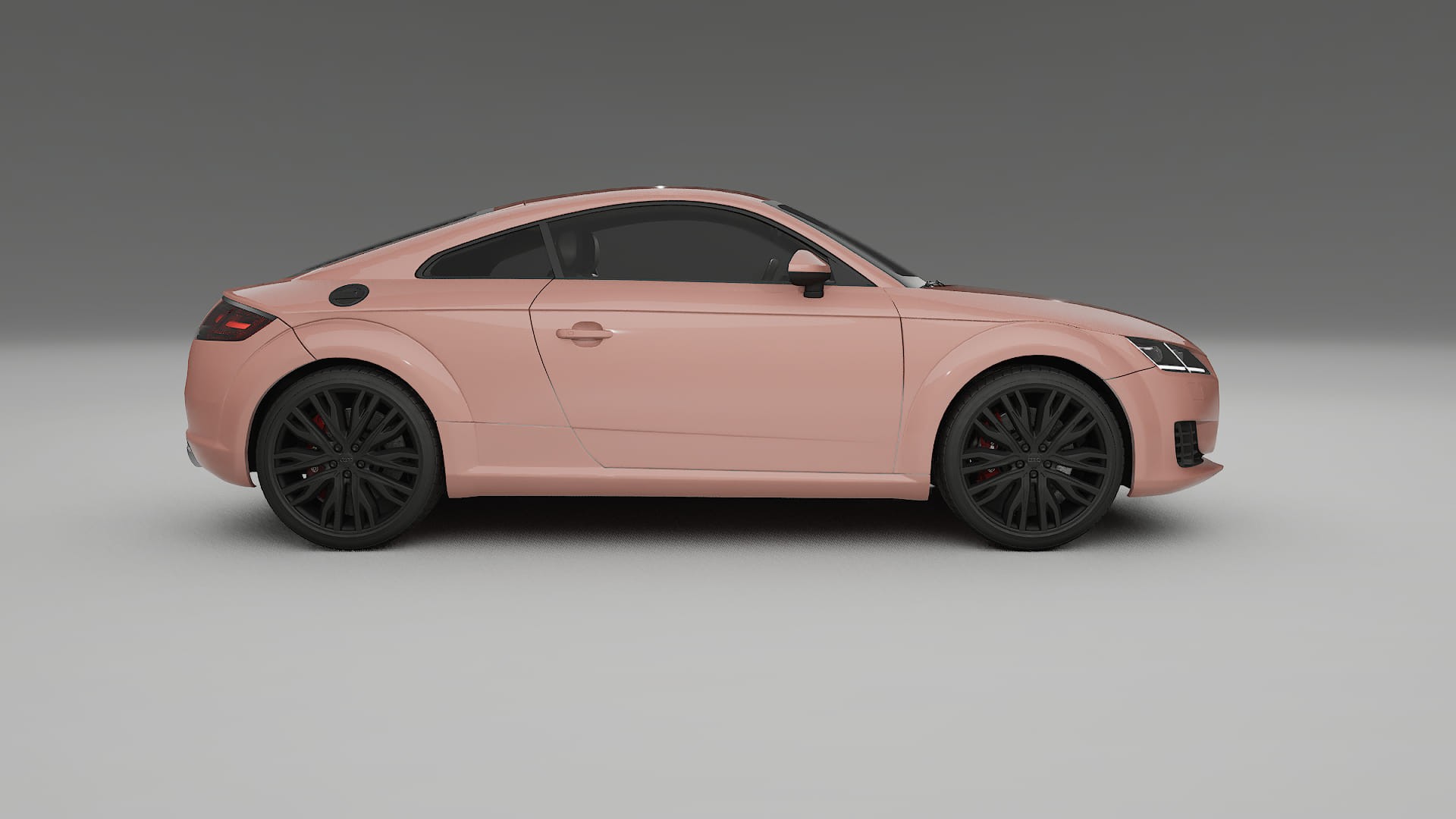 Audi TT Coupe 8S prefacelift pre LCI TPU Lakbeschermingsfolie | BLUSH Kleurveranderende PPF – Volledig Voorgesneden Kit