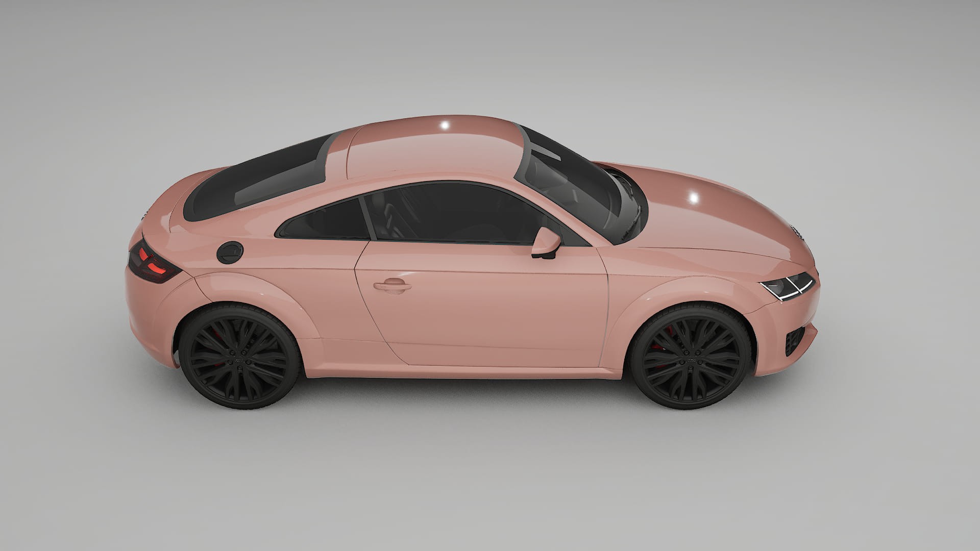 Audi TT Coupe 8S prefacelift pre LCI TPU Lakbeschermingsfolie | BLUSH Kleurveranderende PPF – Volledig Voorgesneden Kit