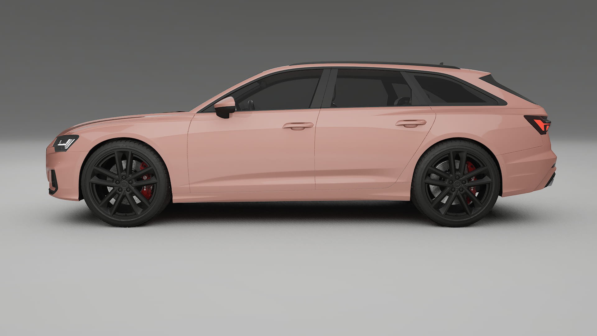 Audi S6 Avant prefacelift pre LCI C8 TPU Lakbeschermingsfolie | BLUSH Kleurveranderende PPF – Volledig Voorgesneden Kit