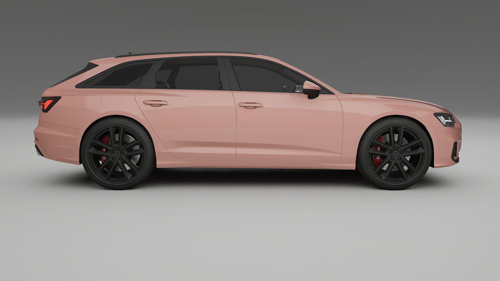 Audi S6 Avant prefacelift pre LCI C8 TPU Lakbeschermingsfolie | BLUSH Kleurveranderende PPF – Volledig Voorgesneden Kit