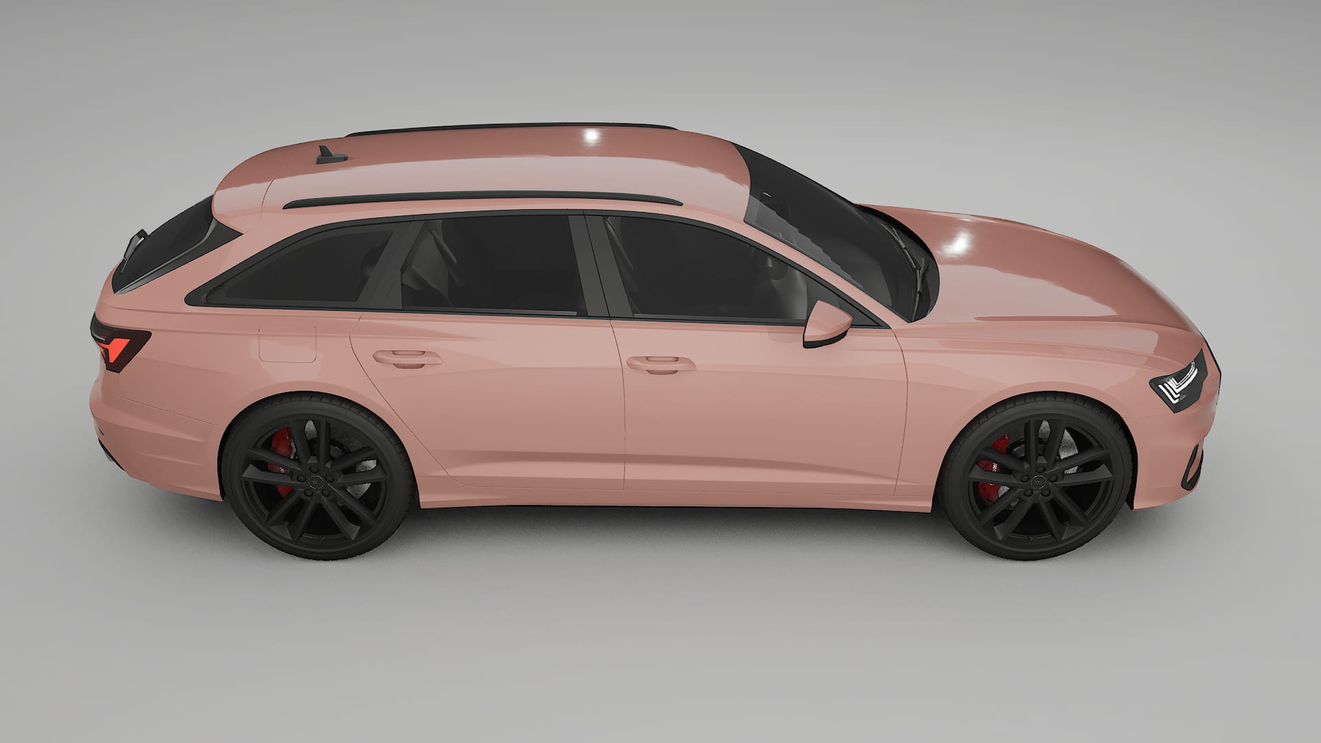 Audi S6 Avant prefacelift pre LCI C8 TPU Lakbeschermingsfolie | BLUSH Kleurveranderende PPF – Volledig Voorgesneden Kit