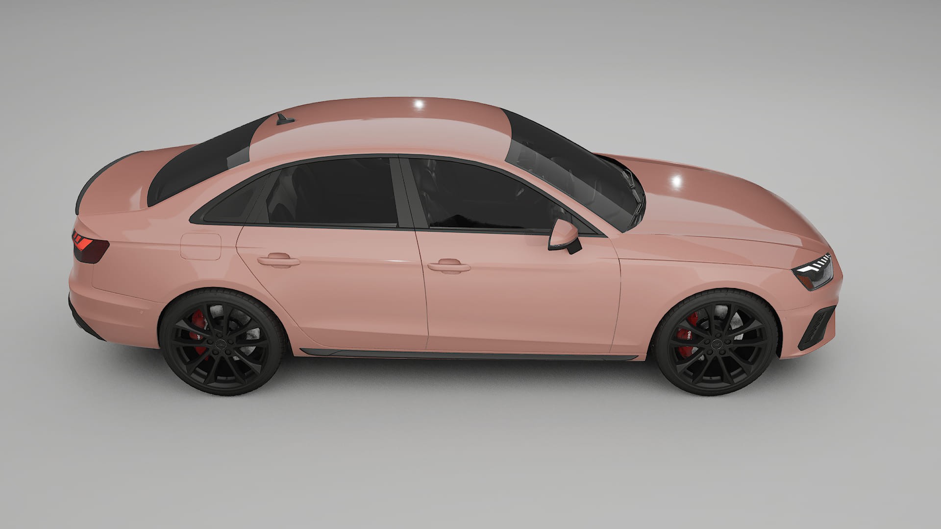 Audi S4 Sedan B9 facelift LCI TPU Lakbeschermingsfolie | BLUSH Kleurveranderende PPF – Volledig Voorgesneden Kit