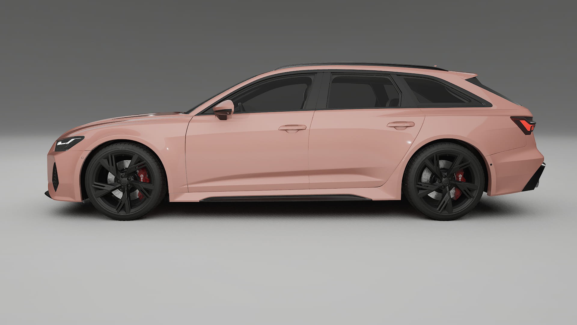 Audi RS6 Avant C8 facelift LCI TPU Lakbeschermingsfolie | BLUSH Kleurveranderende PPF – Volledig Voorgesneden Kit
