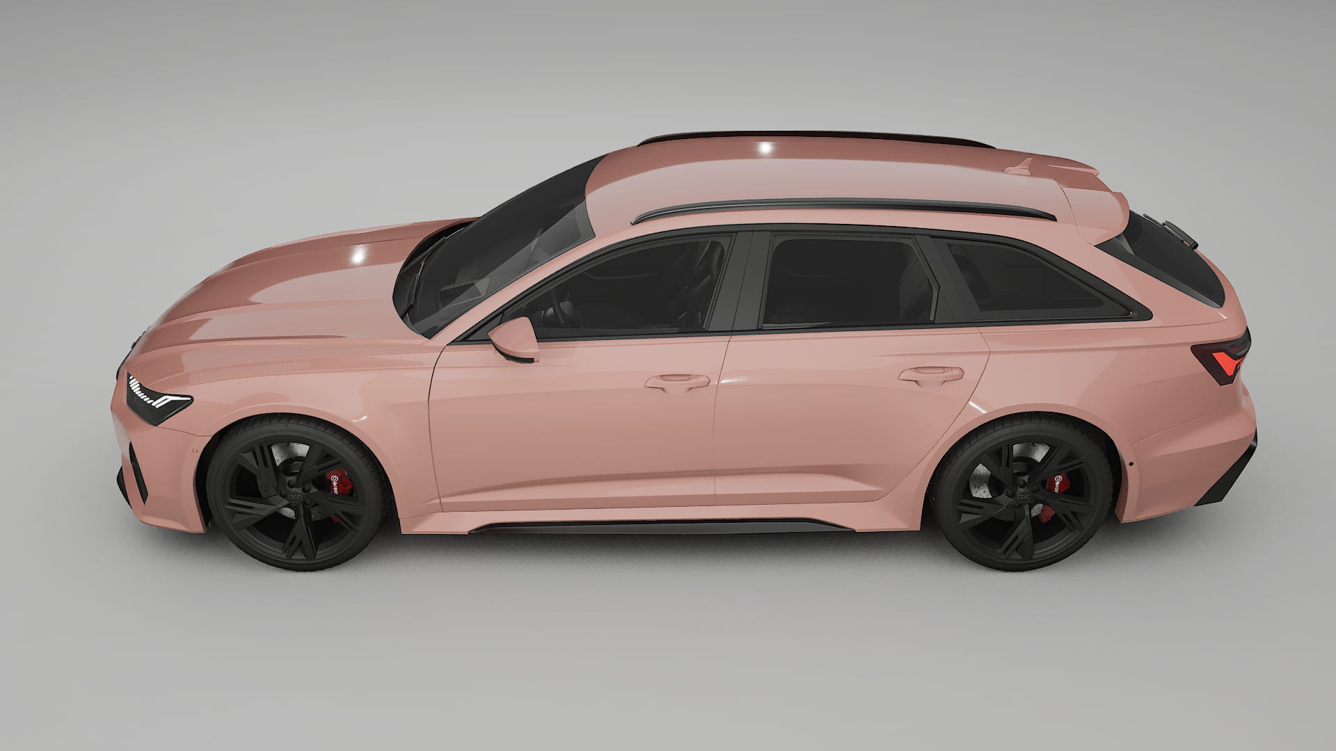 Audi RS6 Avant C8 facelift LCI TPU Lakbeschermingsfolie | BLUSH Kleurveranderende PPF – Volledig Voorgesneden Kit