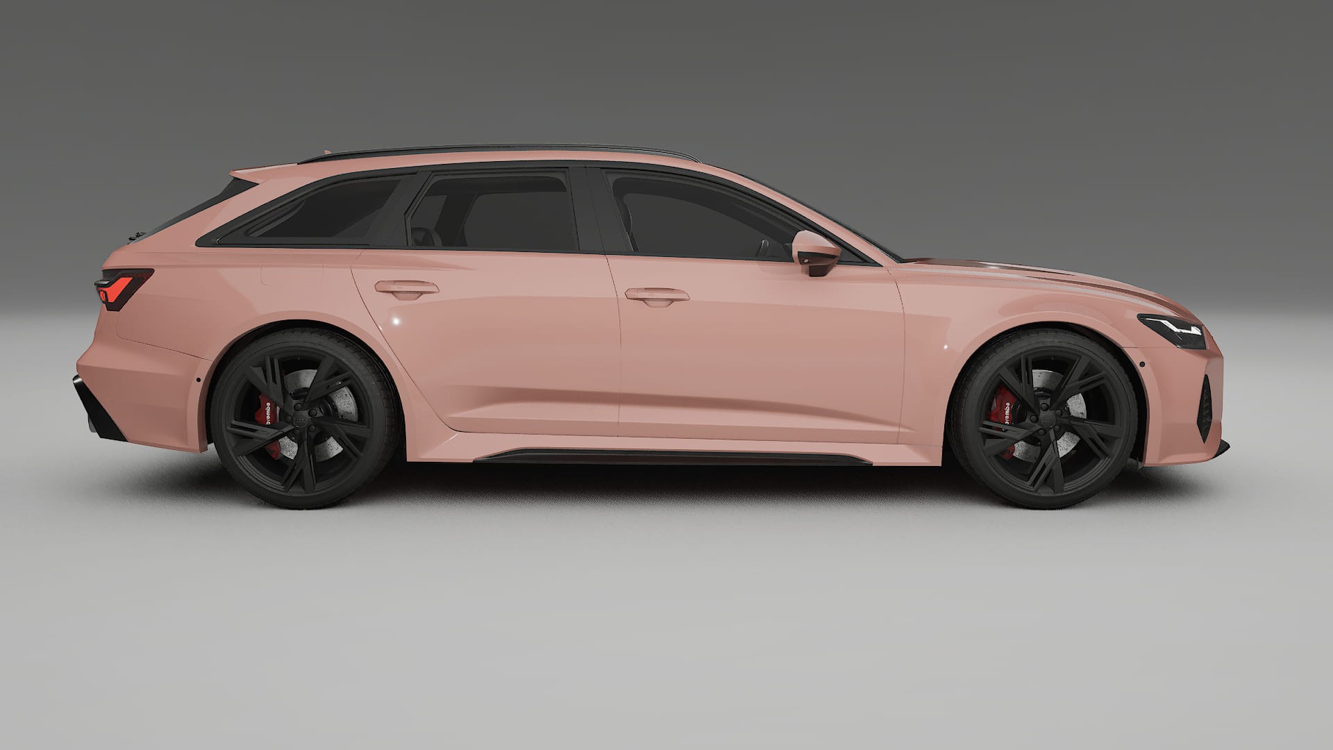 Audi RS6 Avant C8 facelift LCI TPU Lakbeschermingsfolie | BLUSH Kleurveranderende PPF – Volledig Voorgesneden Kit