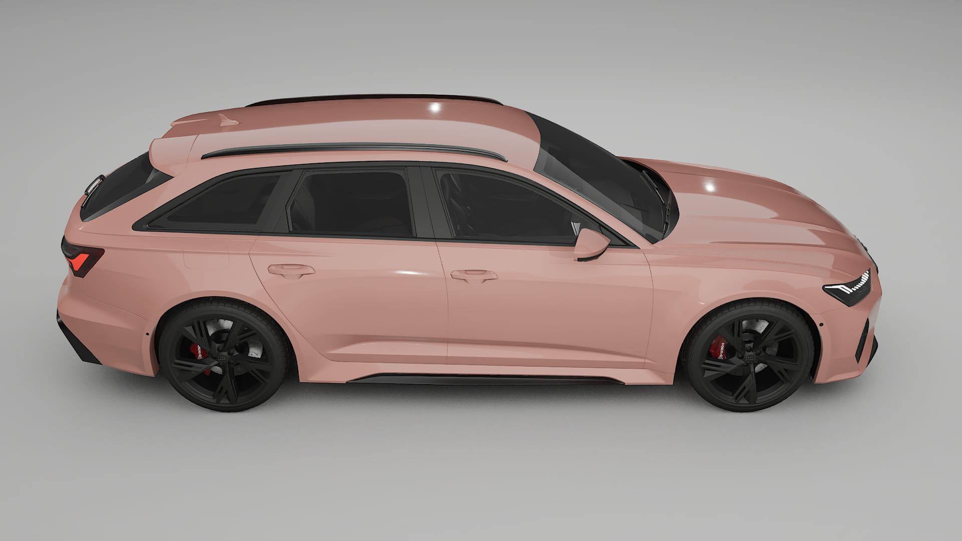 Audi RS6 Avant C8 facelift LCI TPU Lakbeschermingsfolie | BLUSH Kleurveranderende PPF – Volledig Voorgesneden Kit