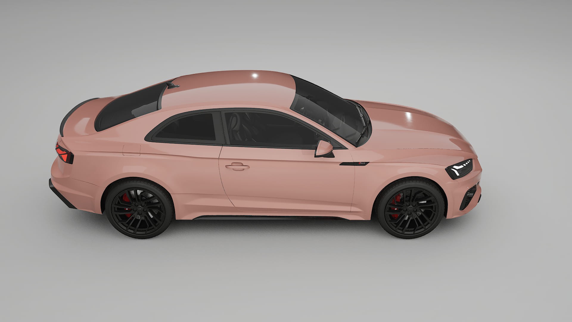 Audi RS5 Coupe B9 facelift pre LCI TPU Lakbeschermingsfolie | BLUSH Kleurveranderende PPF – Volledig Voorgesneden Kit
