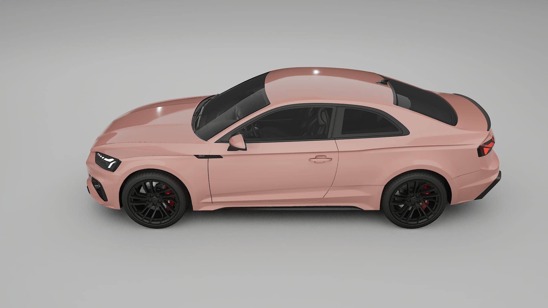 Audi RS5 Coupe B9 facelift pre LCI TPU Lakbeschermingsfolie | BLUSH Kleurveranderende PPF – Volledig Voorgesneden Kit