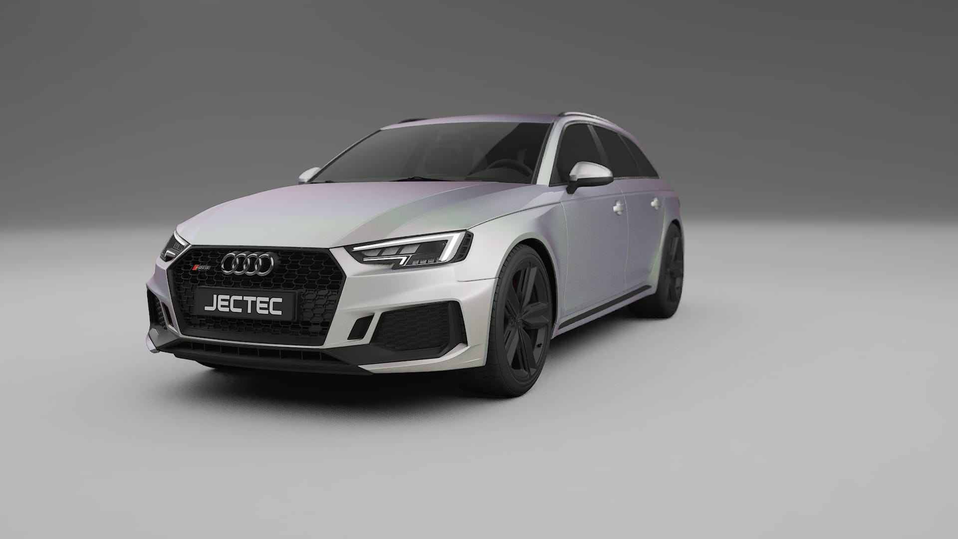 Audi RS4 Avant B9 prefacelift pre LCI TPU Lakbeschermingsfolie | NEBULA Kleurveranderende PPF – Volledig Voorgesneden Kit