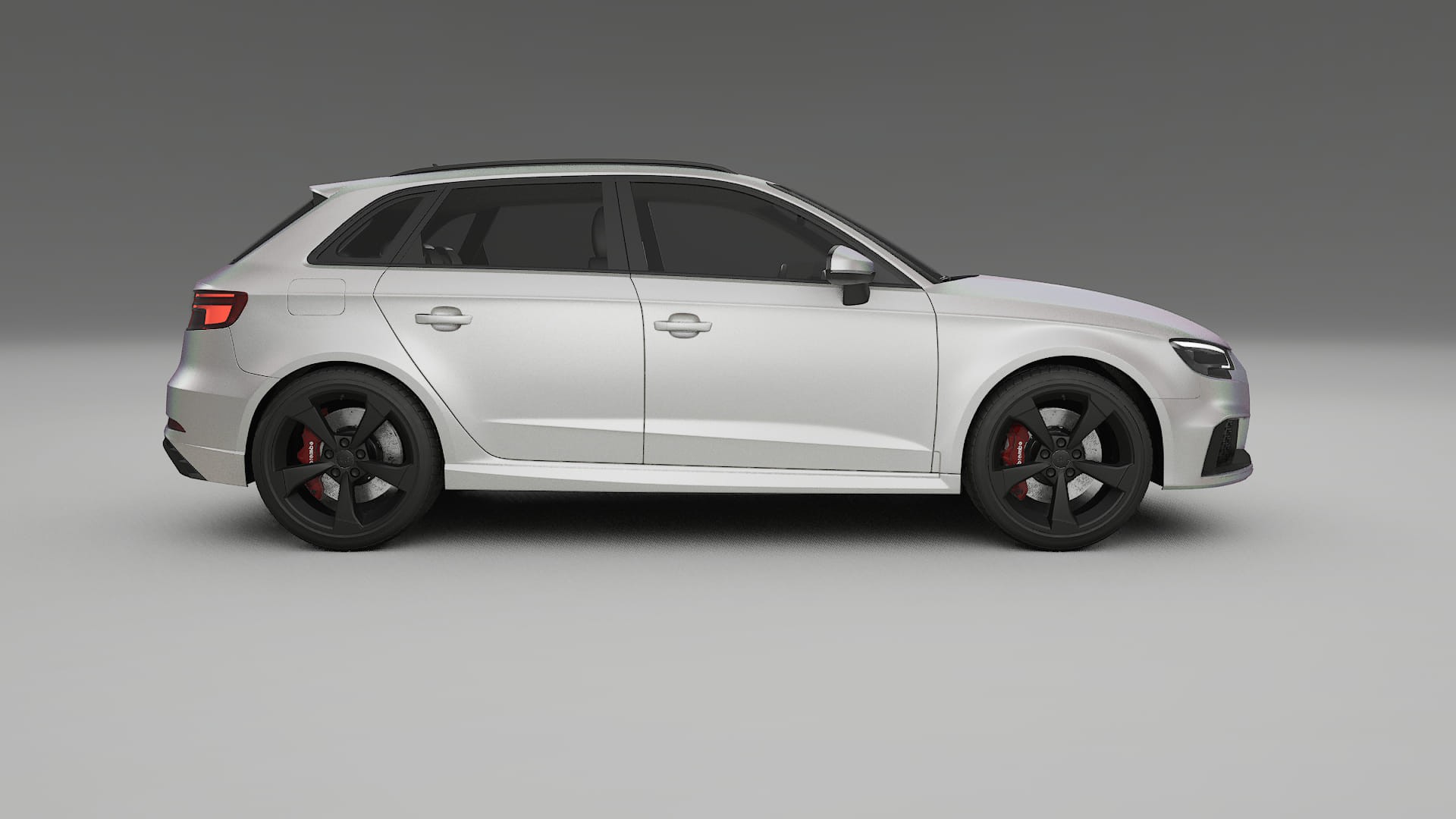 Audi RS3 Sportback 8V facelift LCI TPU Lakbeschermingsfolie | NEBULA Kleurveranderende PPF – Volledig Voorgesneden Kit