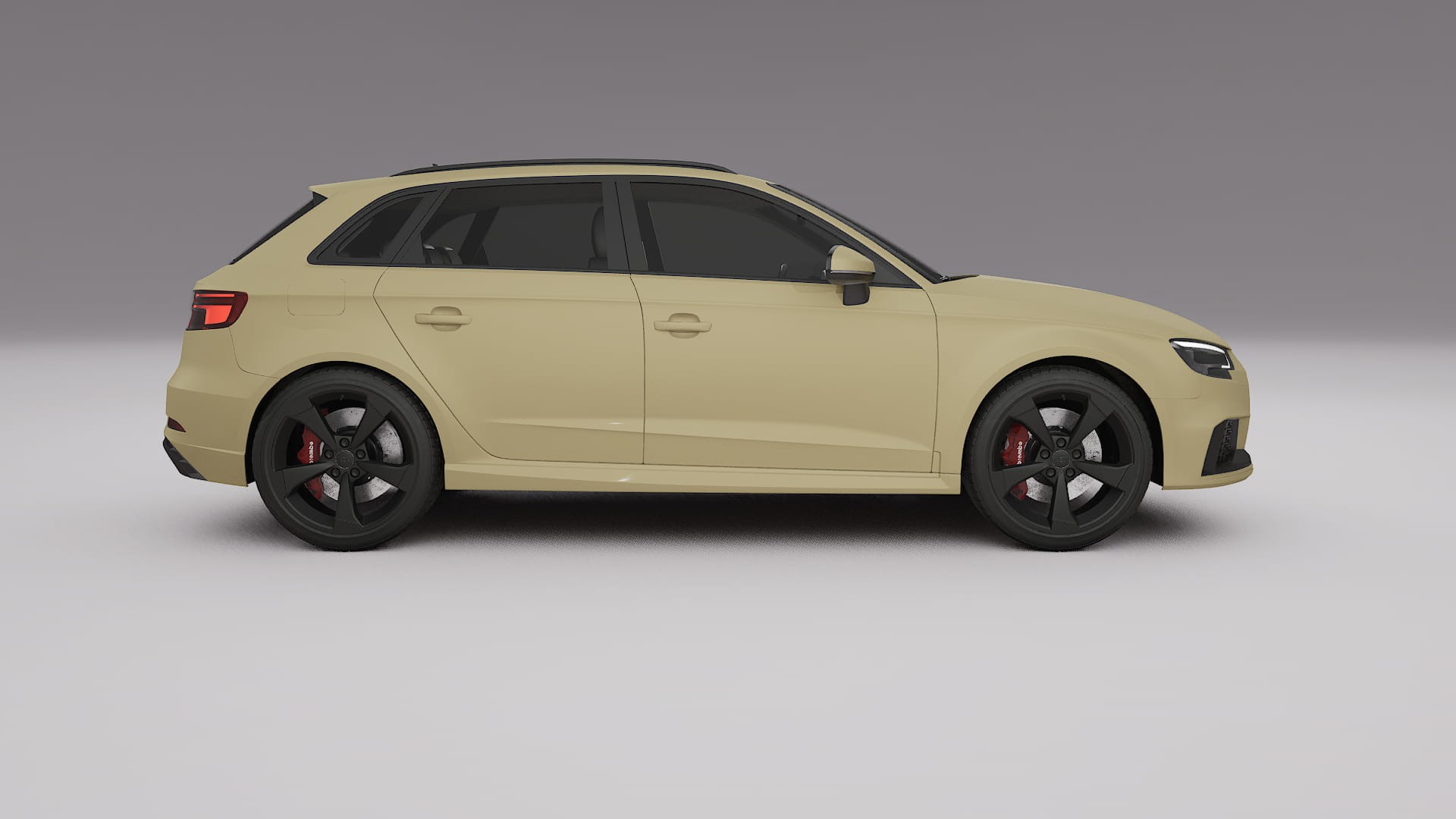 Audi RS3 Sportback 8V facelift LCI TPU Lakbeschermingsfolie | SAND Kleurveranderende PPF – Volledig Voorgesneden Kit